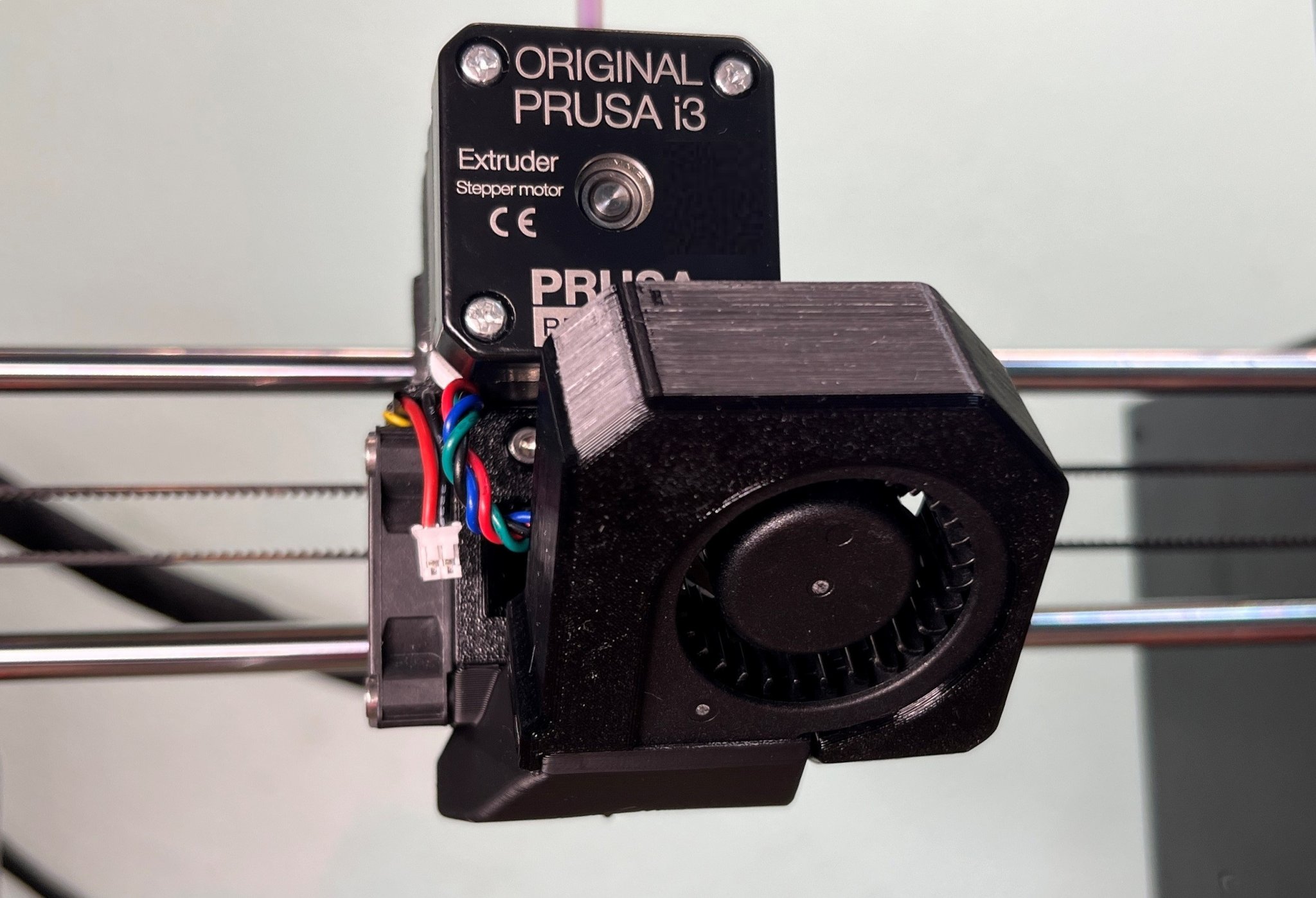 Mô hình quạt nâng cấp Prusa MK4s cho đầu in MK3s