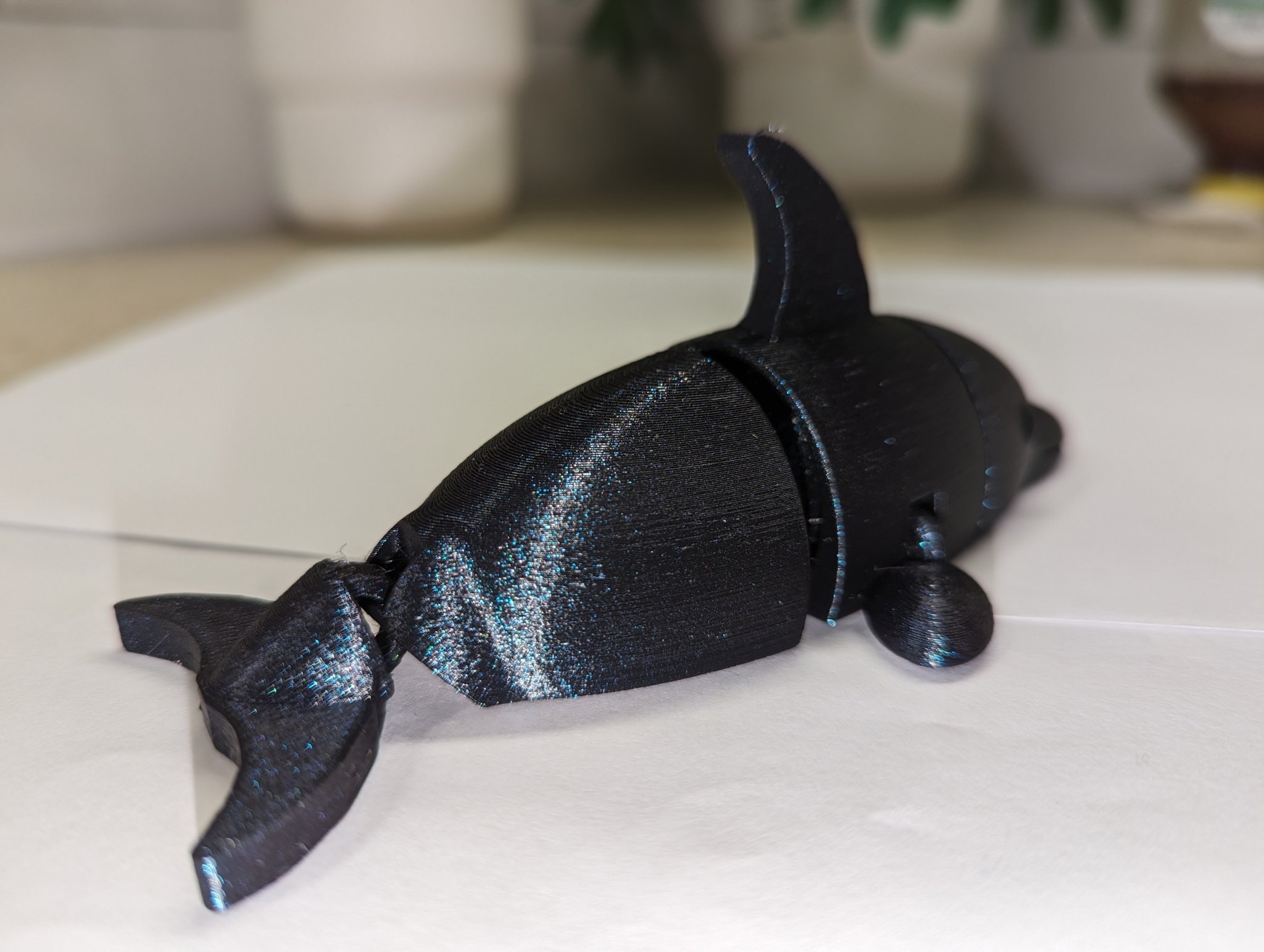 Cá heo khớp nối linh hoạt với thiết kế in sẵn