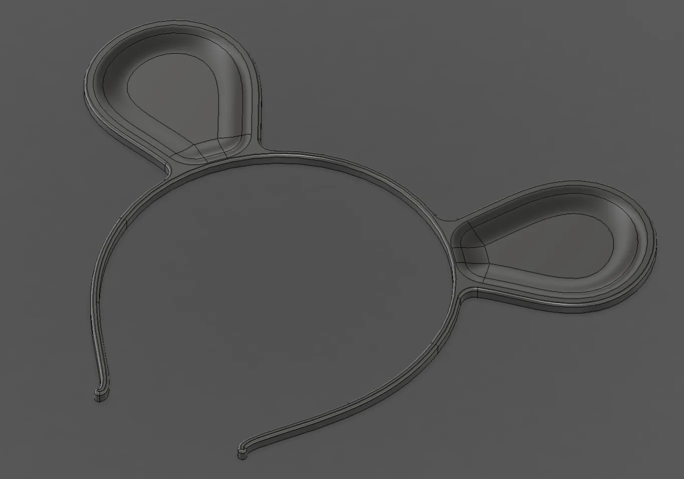 Băng đô tai chuột theo phong cách Ba chú chuột mù trong Shrek