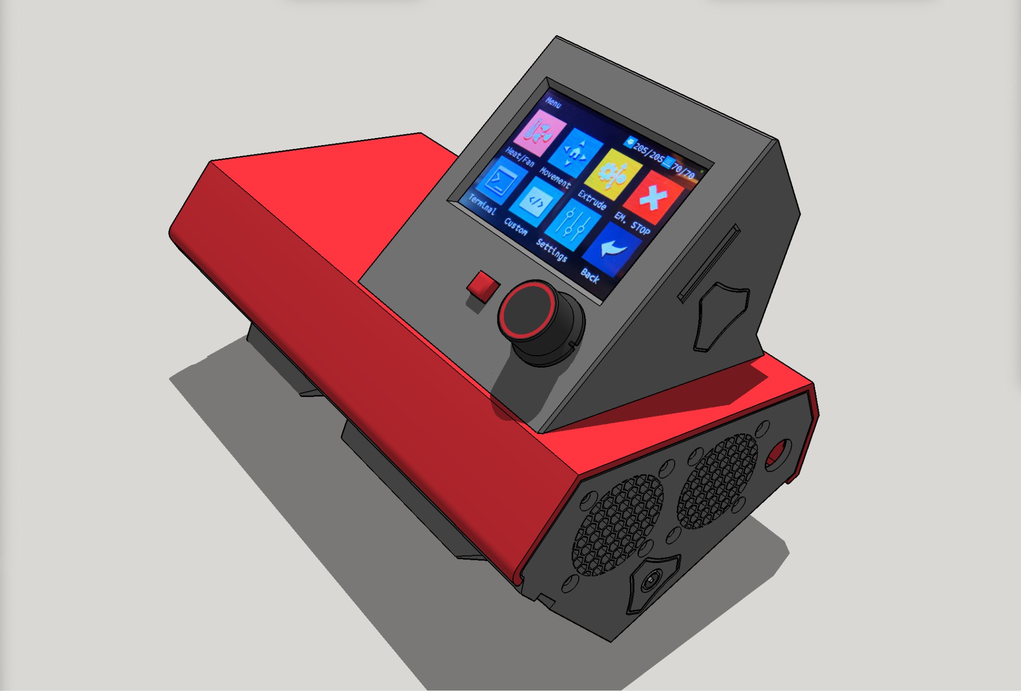 Hộp điều khiển LowRider 3 CNC cho BTT SKR 1.4 Turbo và Raspberry Pi 4b