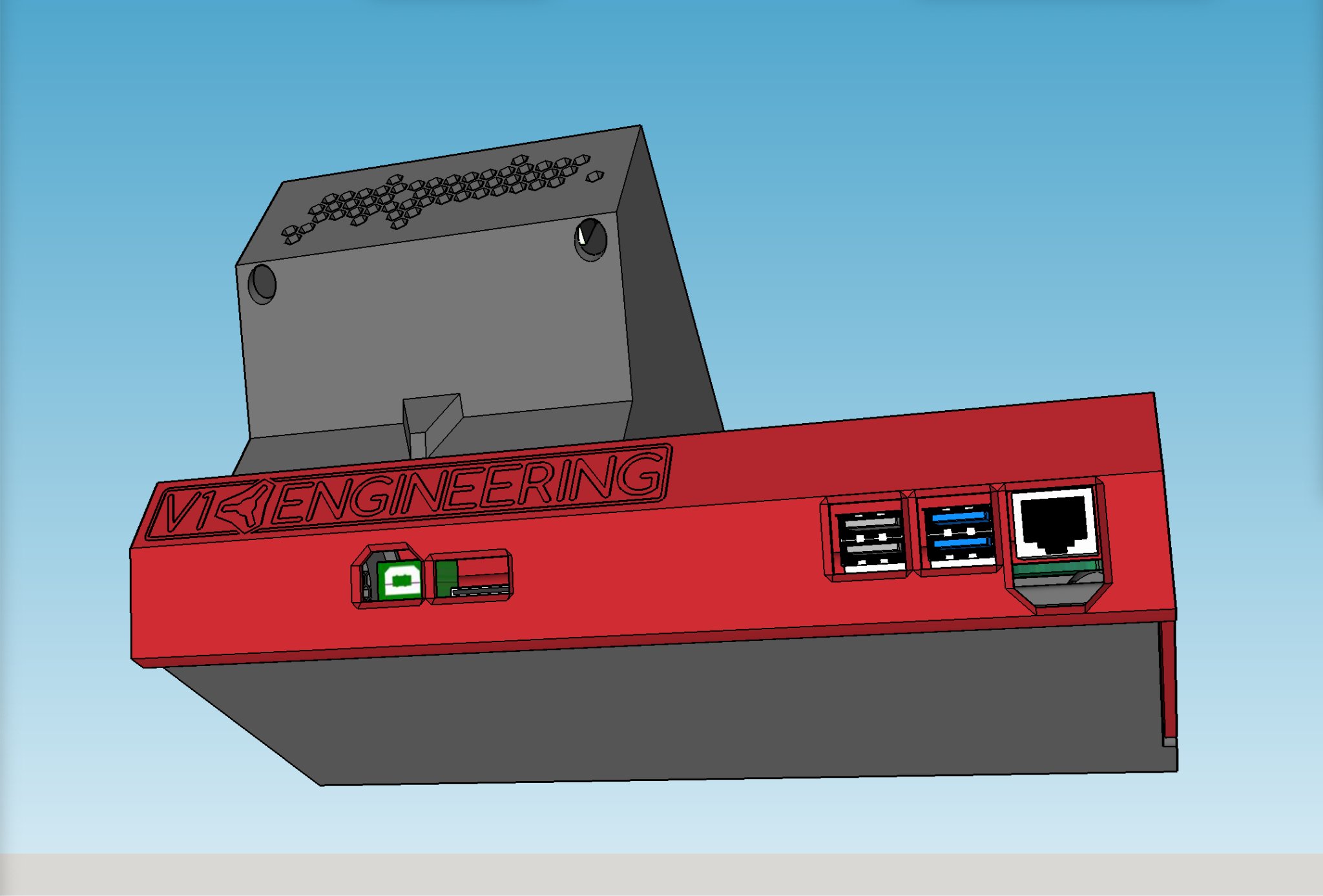 Hộp điều khiển LowRider 3 CNC cho BTT SKR 1.4 Turbo và Raspberry Pi 4b