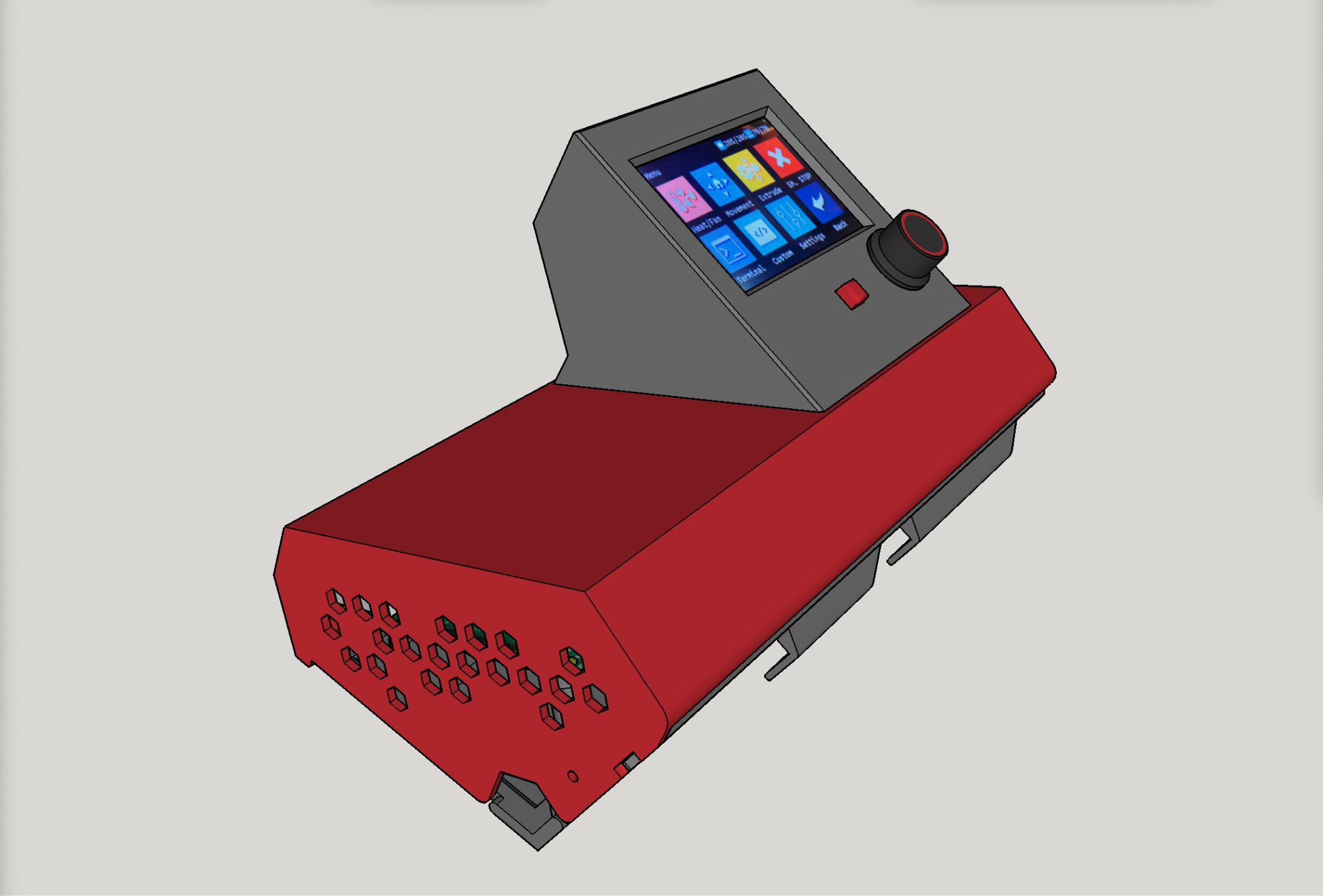 Hộp điều khiển LowRider 3 CNC cho BTT SKR 1.4 Turbo và Raspberry Pi 4b