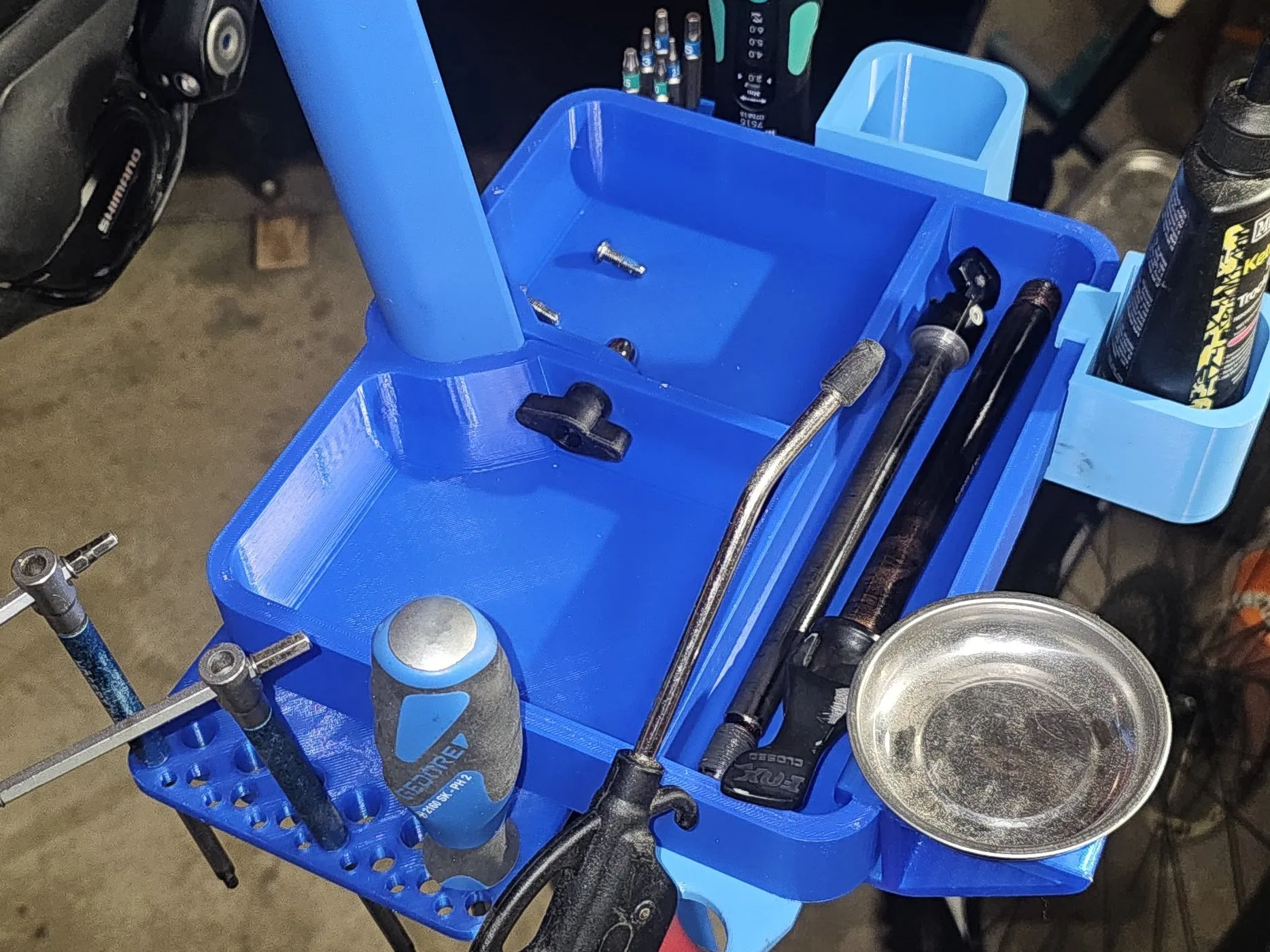 Giá đỡ công cụ sửa xe đạp Park Tool có khay tháo rời