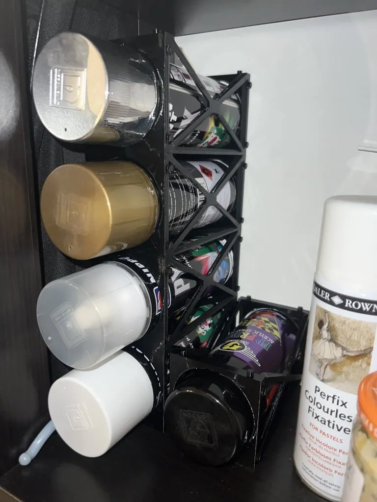 Giá đỡ chai xịt xếp chồng tiện lợi