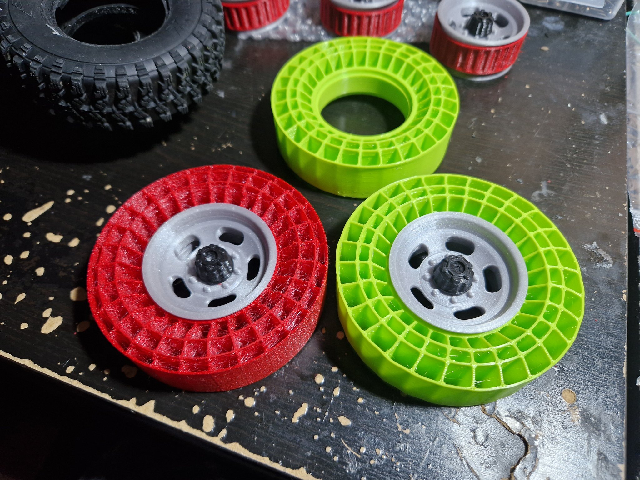 Bộ chèn lốp FLEX 105mm cho xe tải "Long Max" 1.9