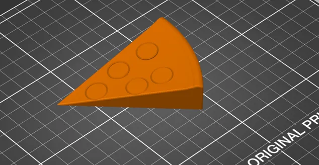 Đồ chặn cửa hình miếng pizza độc đáo