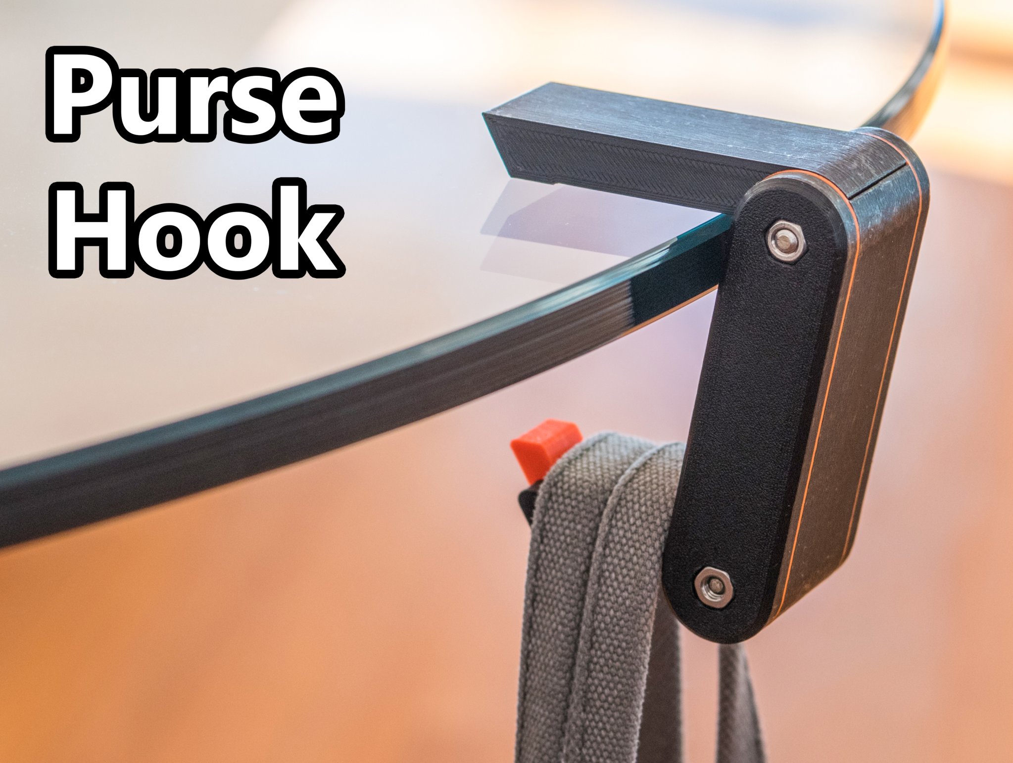 Móc treo túi xách gập gọn tiện lợi