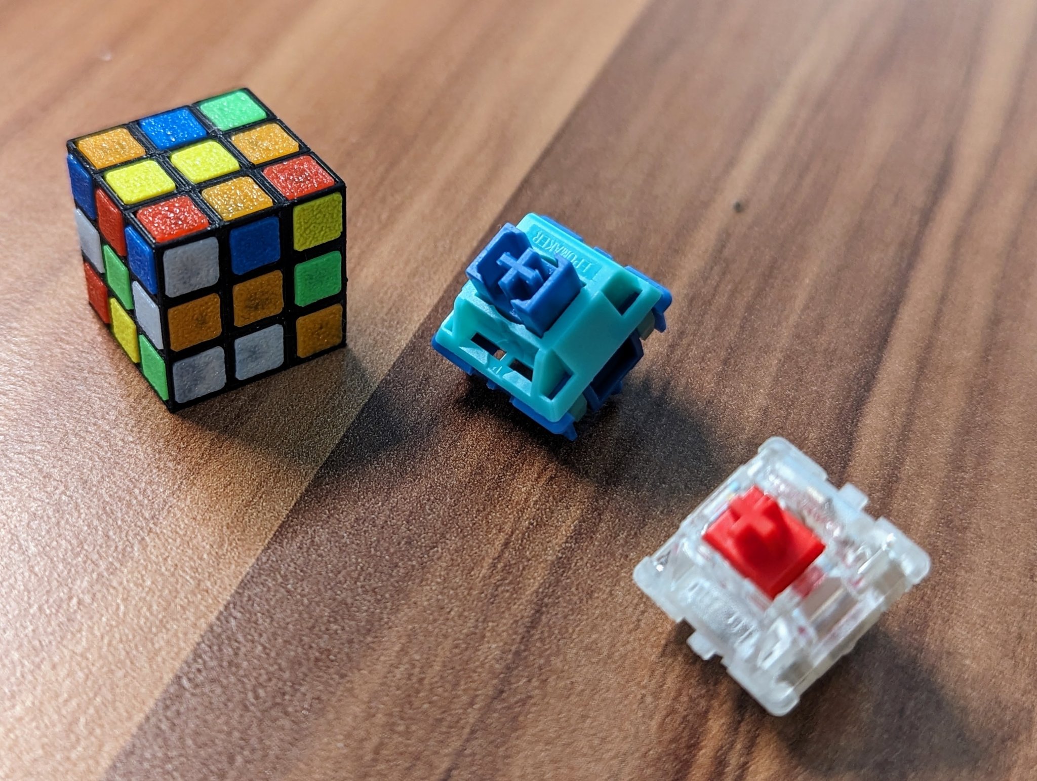 Núm phím hình khối Rubik cho bàn phím cơ