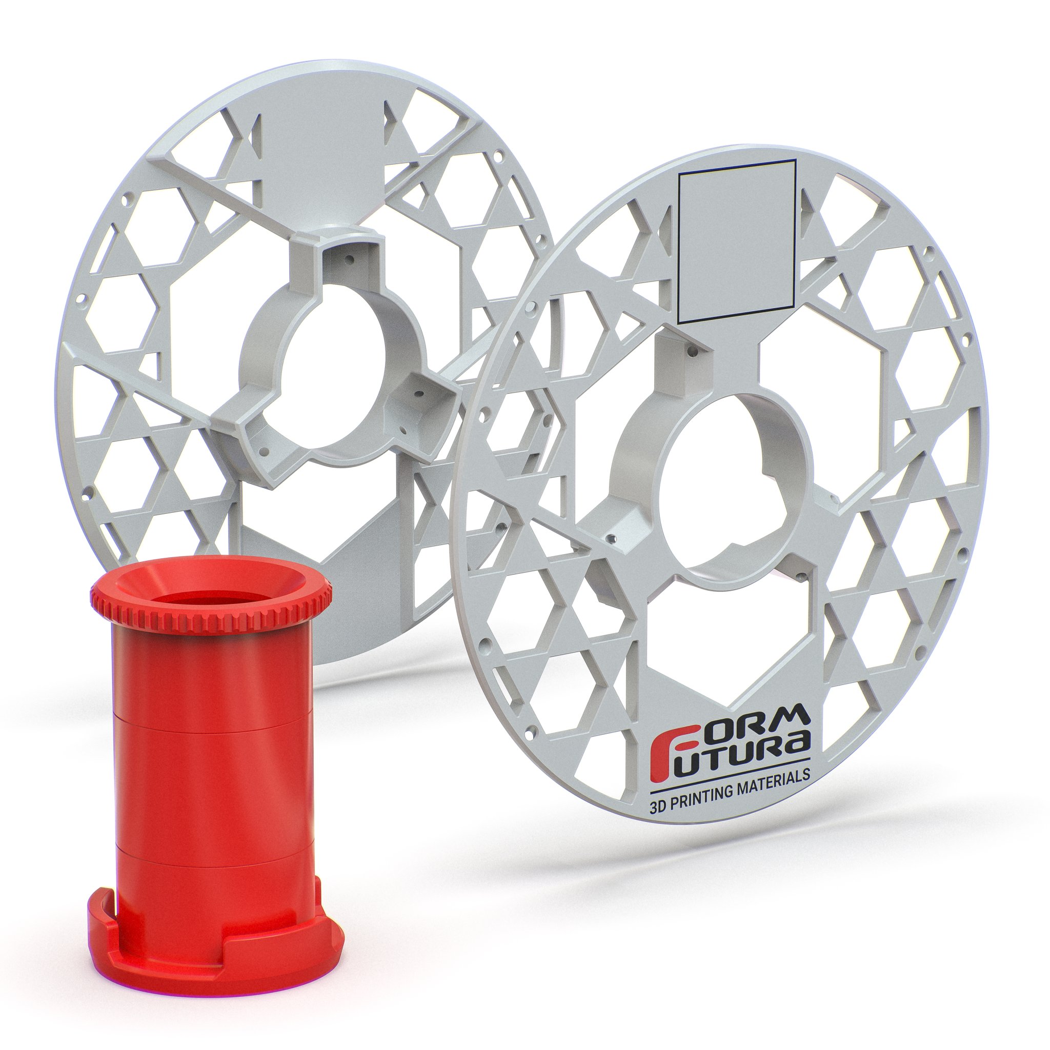 Hệ thống Flange tái sử dụng cho cuộn filament ReFill PLA