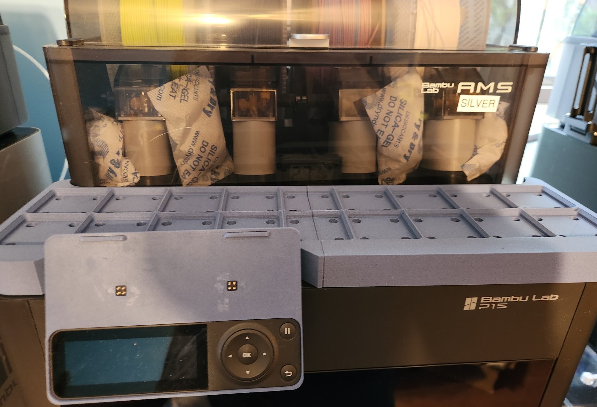 Cơ sở Gridfinity cho Bambu Lab P1S/P1P và Panda Touch