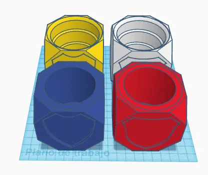 Bộ mate Boca với thiết kế cho cả hai loại polymer