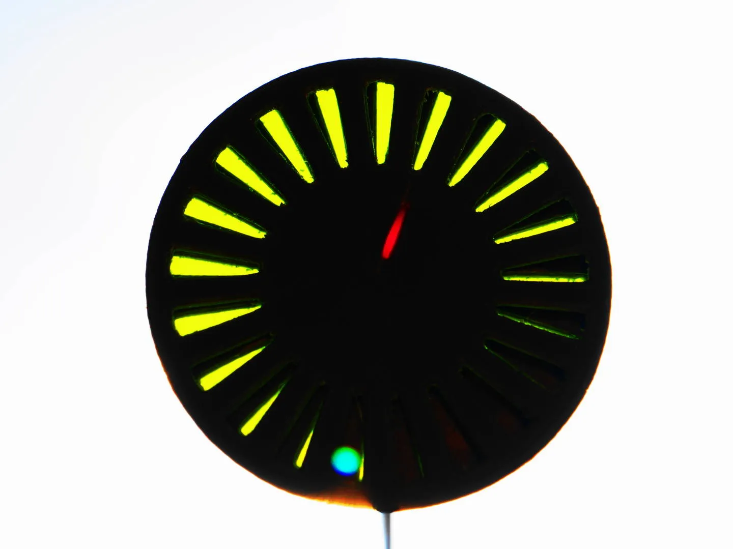 Trình hiển thị Vernier chính xác với góc quay 378°