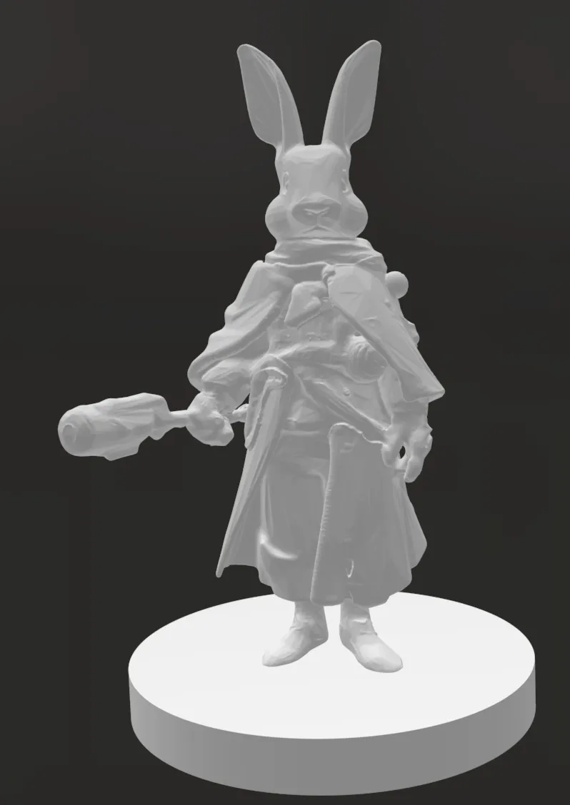 Bộ sưu tập mô hình nhân vật thỏ Harengon cho DND