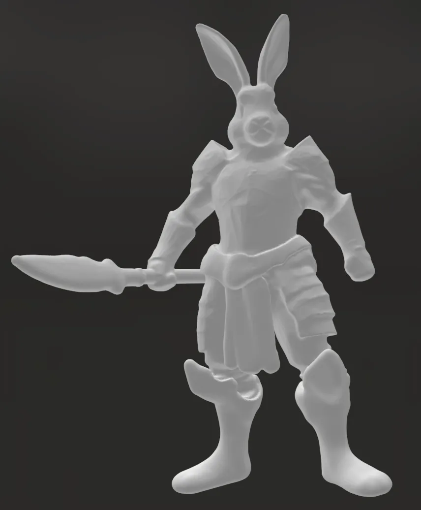 Bộ sưu tập mô hình nhân vật thỏ Harengon cho DND