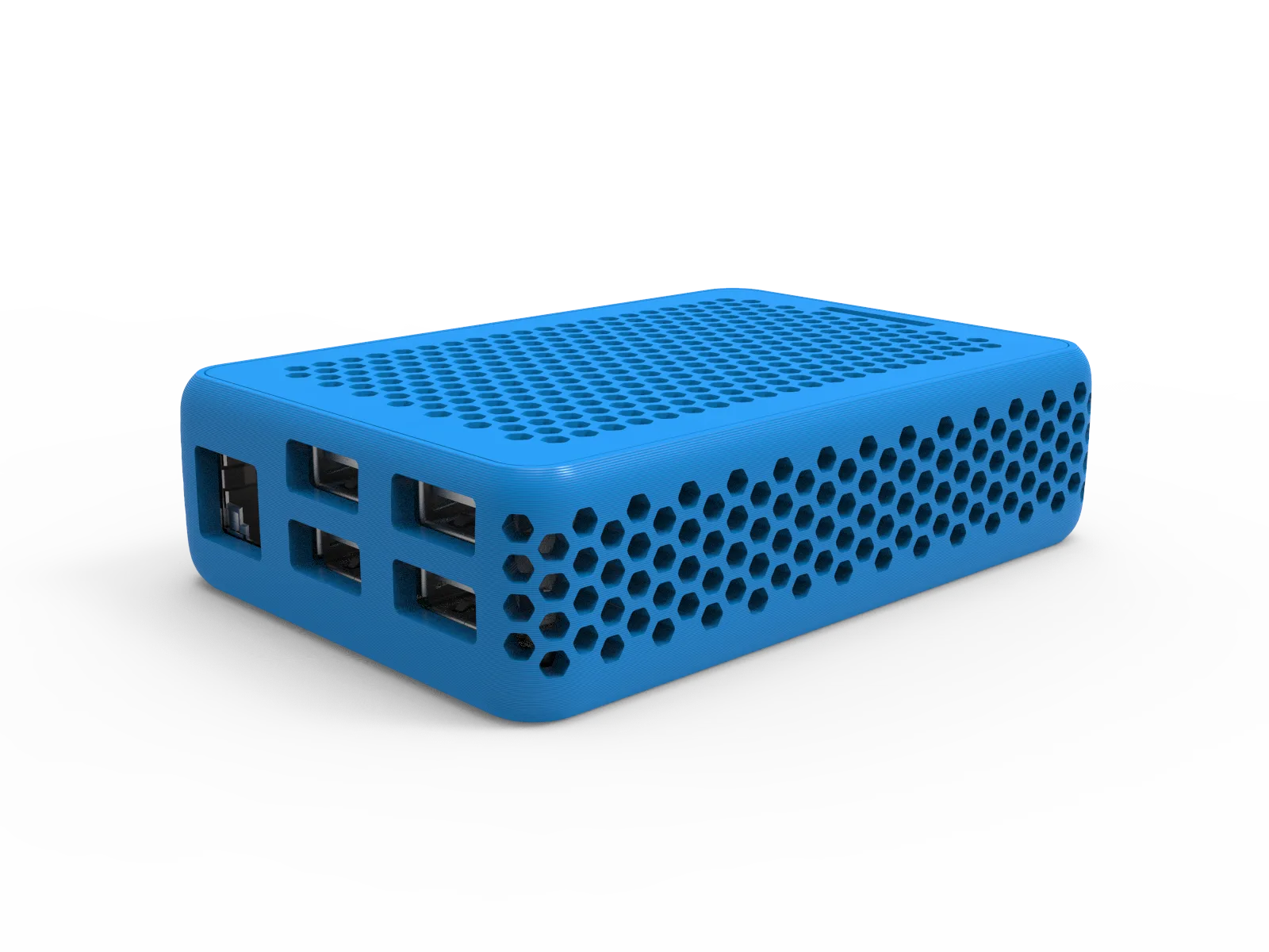 Vỏ Raspberry Pi 3B+ với thiết kế thông gió HexVent