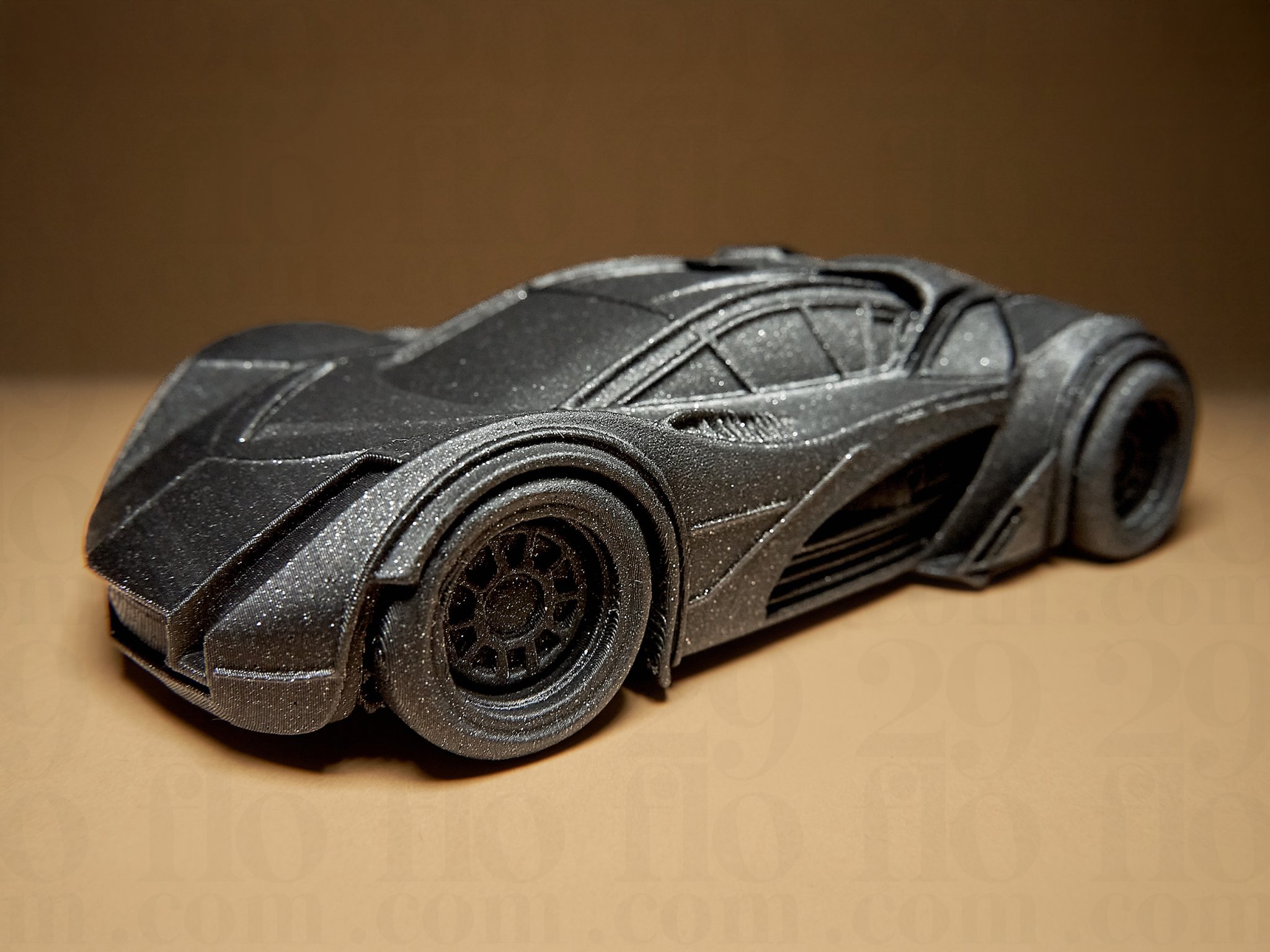 Mô hình xe đua siêu xe hiện đại in 3D