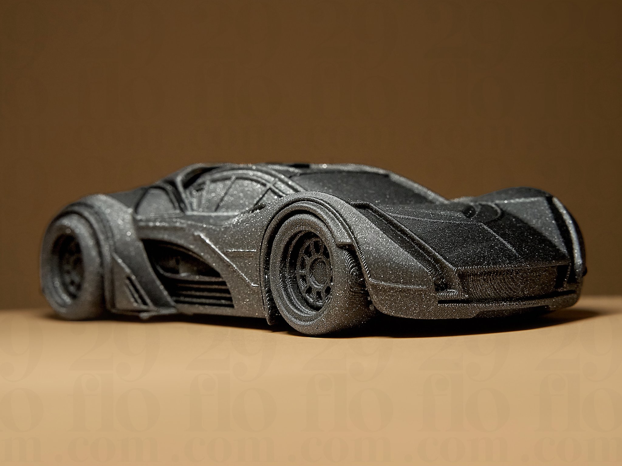 Mô hình xe đua siêu xe hiện đại in 3D