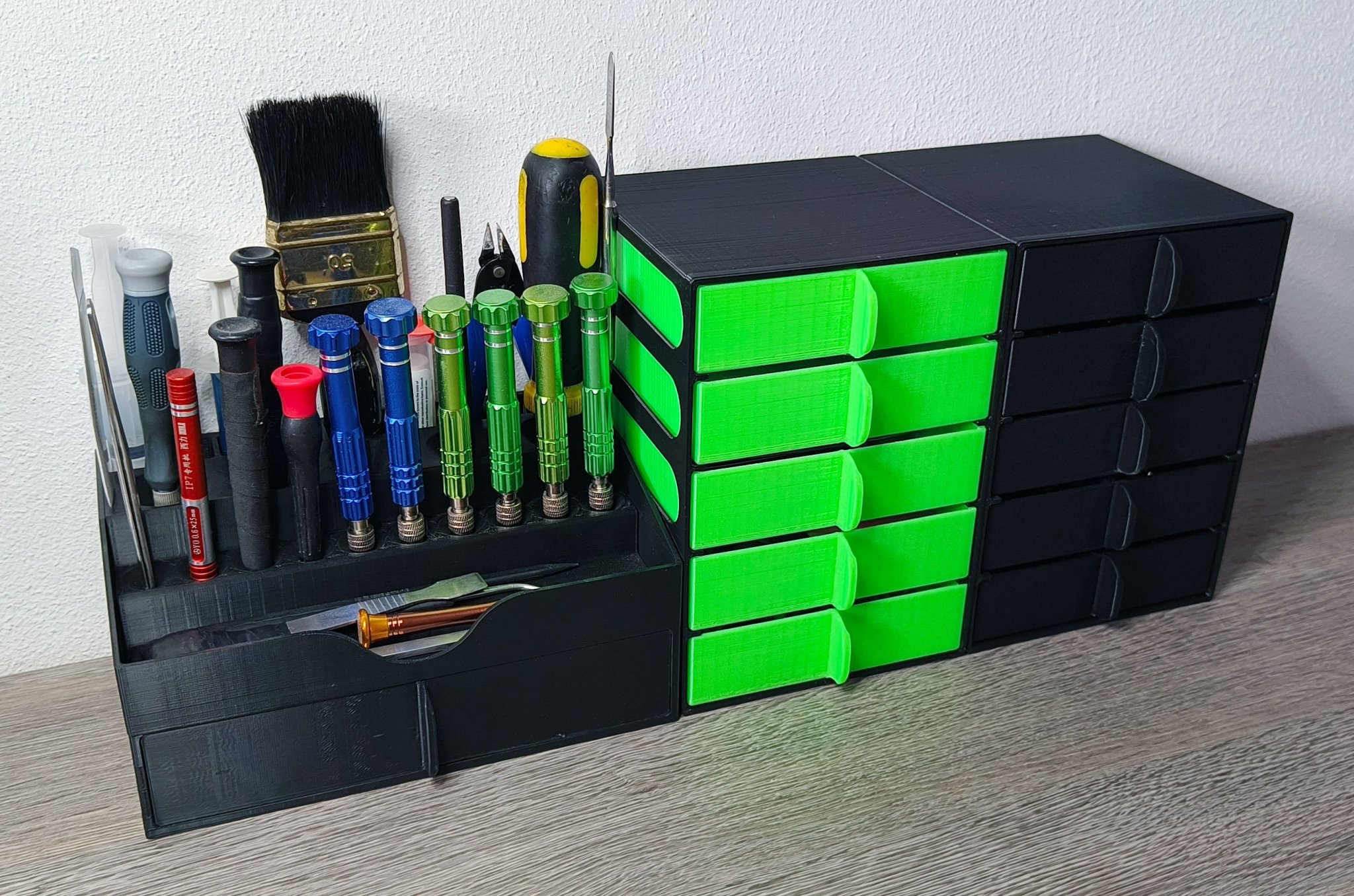 Ngăn kéo mô-đun xếp chồng dễ dàng sử dụng