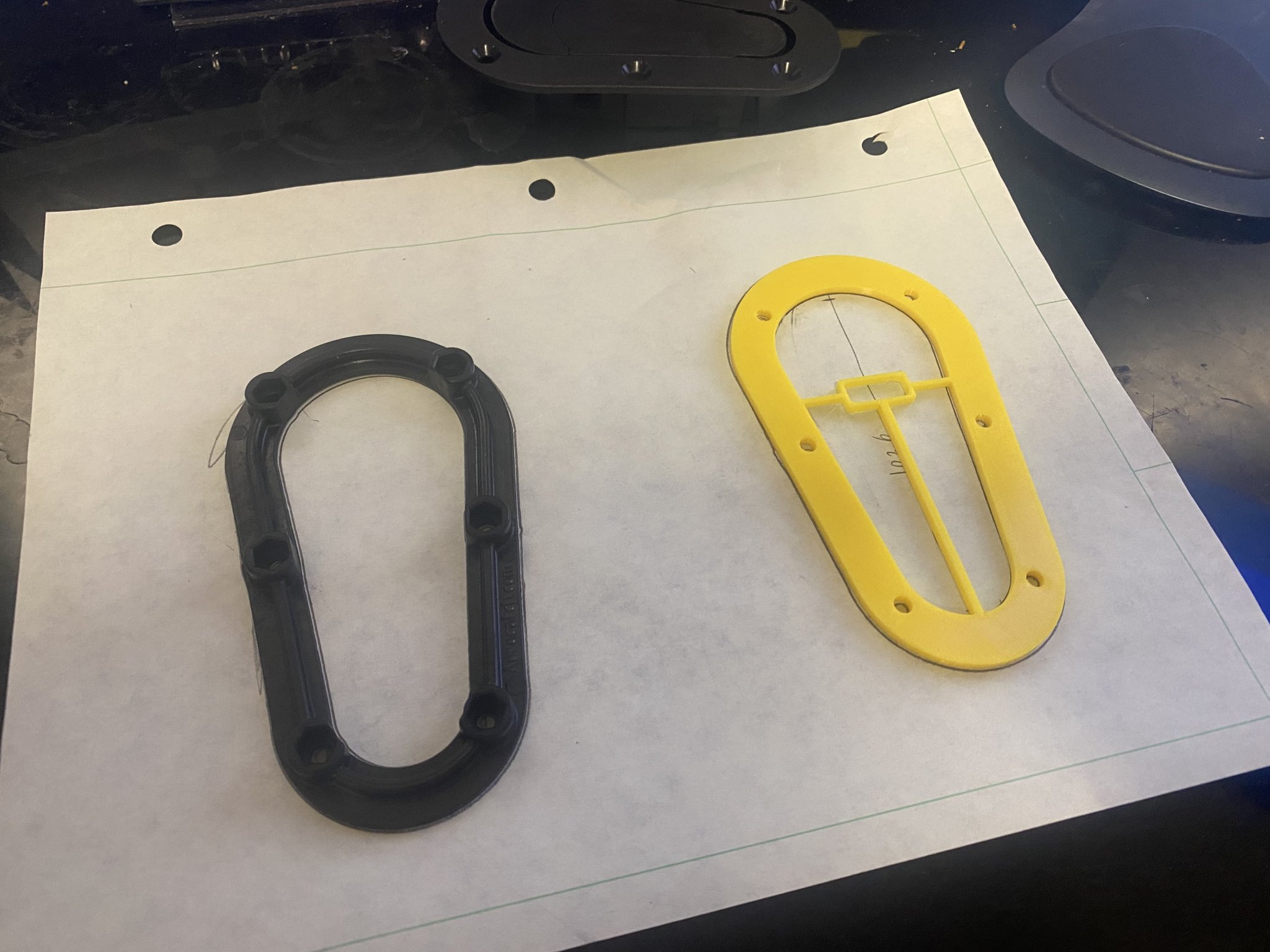 Mẫu thiết kế nắp capo cho chốt Aerocatch 120-Series