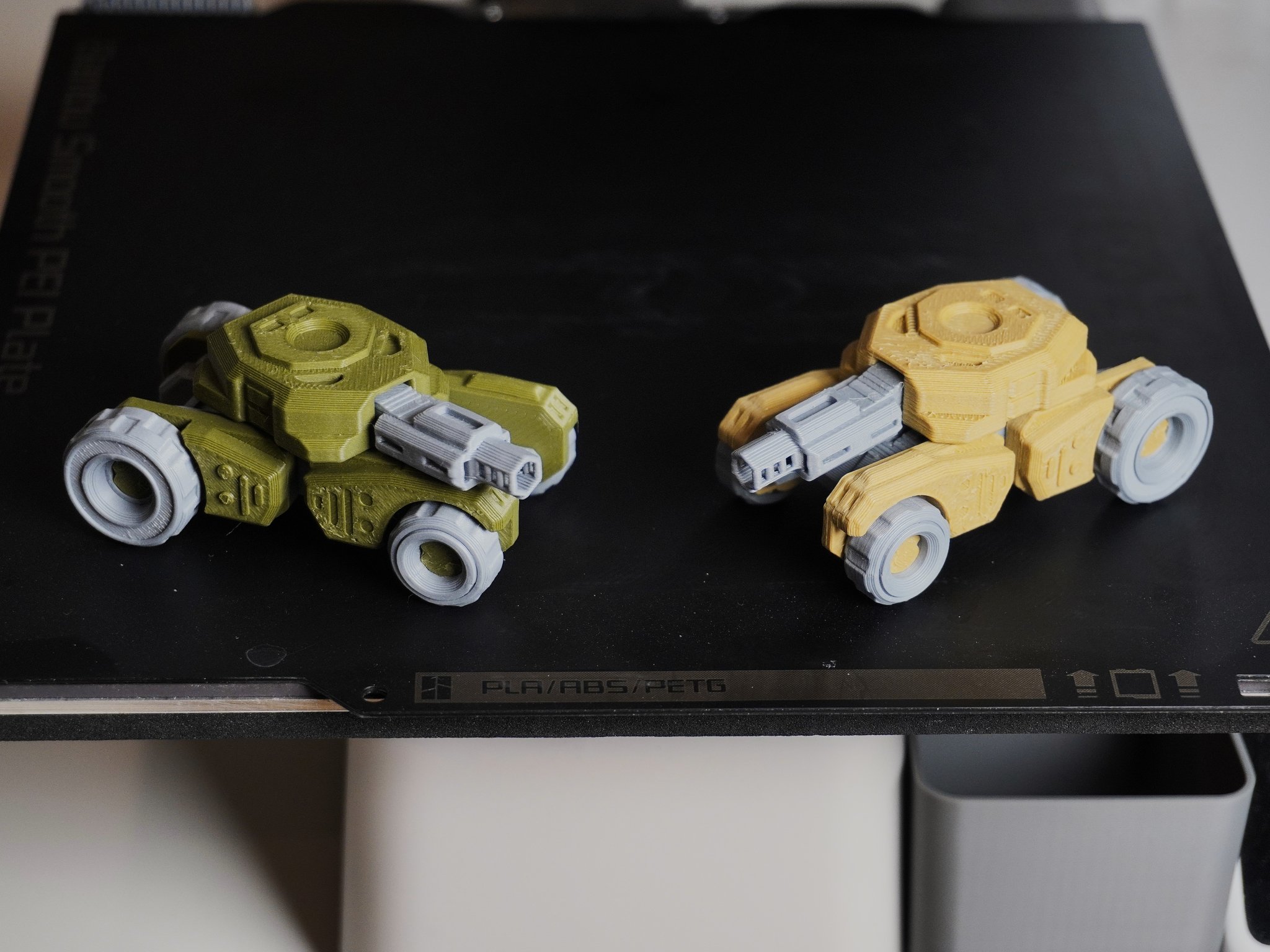 Xe tăng Outrider - Bộ lắp ráp mô hình 3D