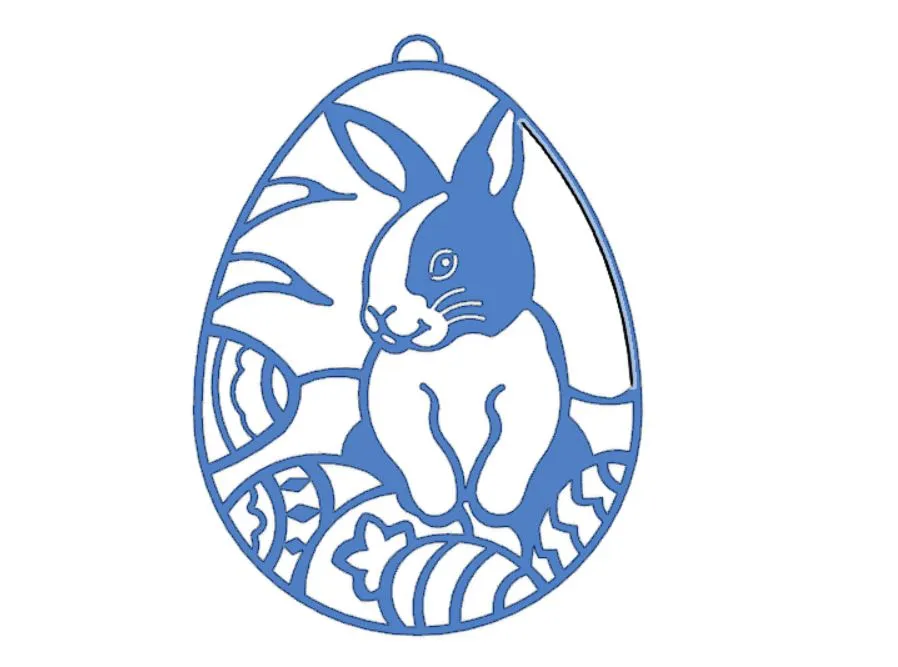 Thỏ Phục Sinh với Trứng - Easter Bunny