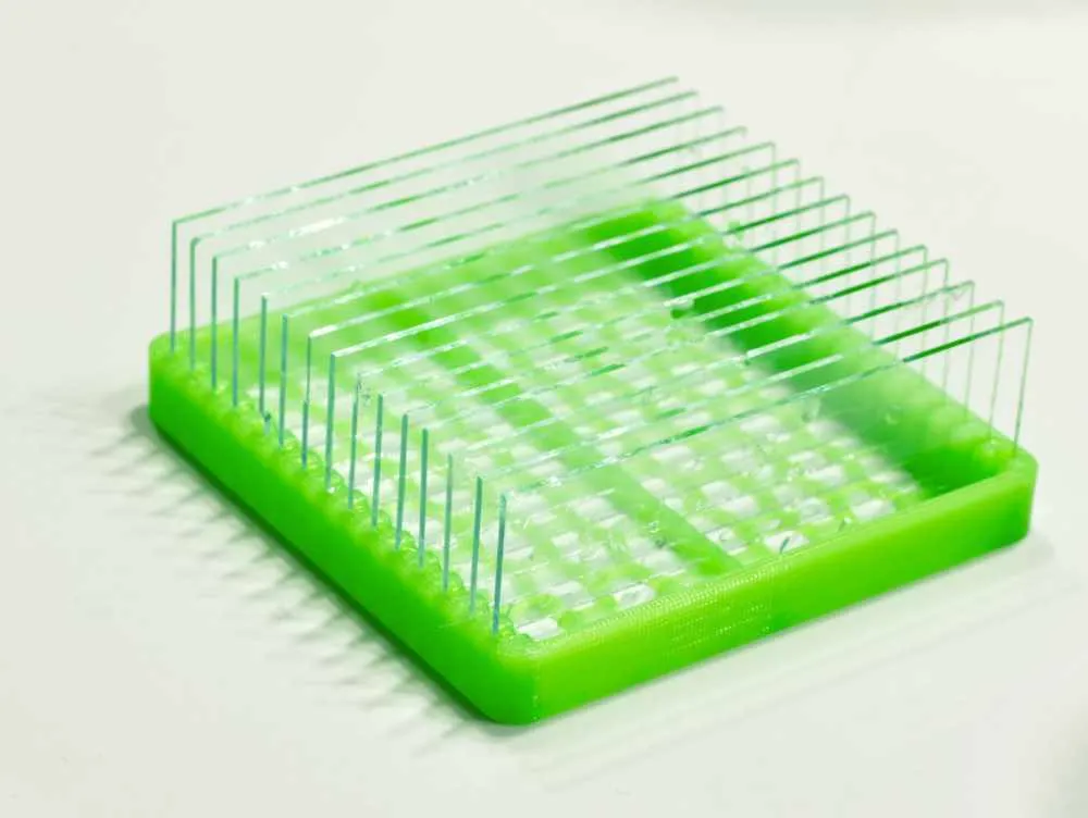 Giá đỡ mẫu kính hiển vi đơn giản cho in nhanh