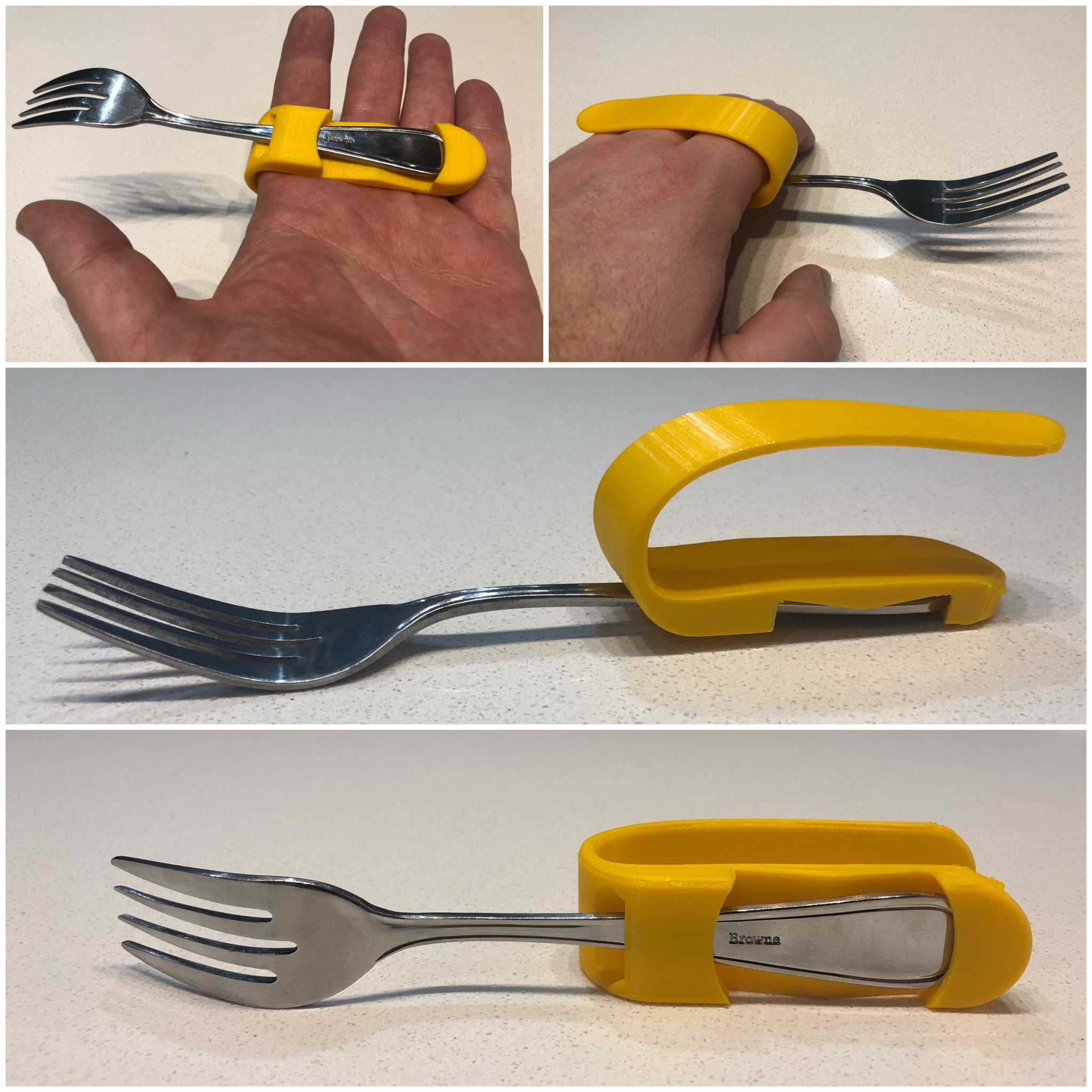 Giá đỡ thìa và nĩa cho người khuyết tật