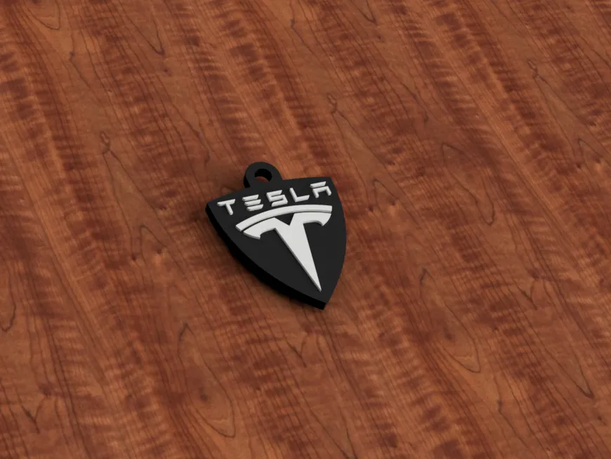 Móc khóa Tesla với nhiều màu sắc cho tín đồ Tesla