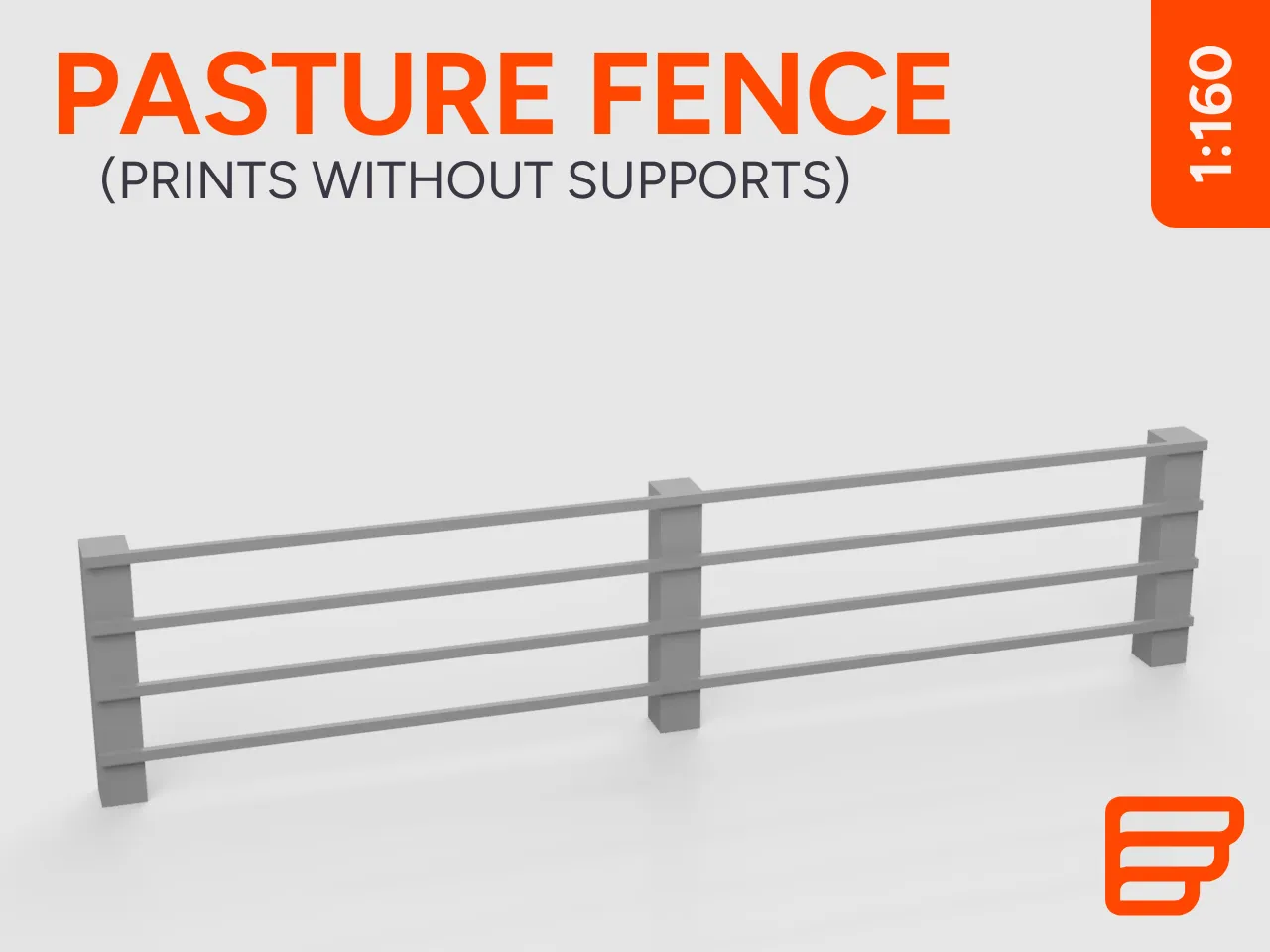 Hàng rào đồng cỏ quy mô N cho mô hình đường sắt