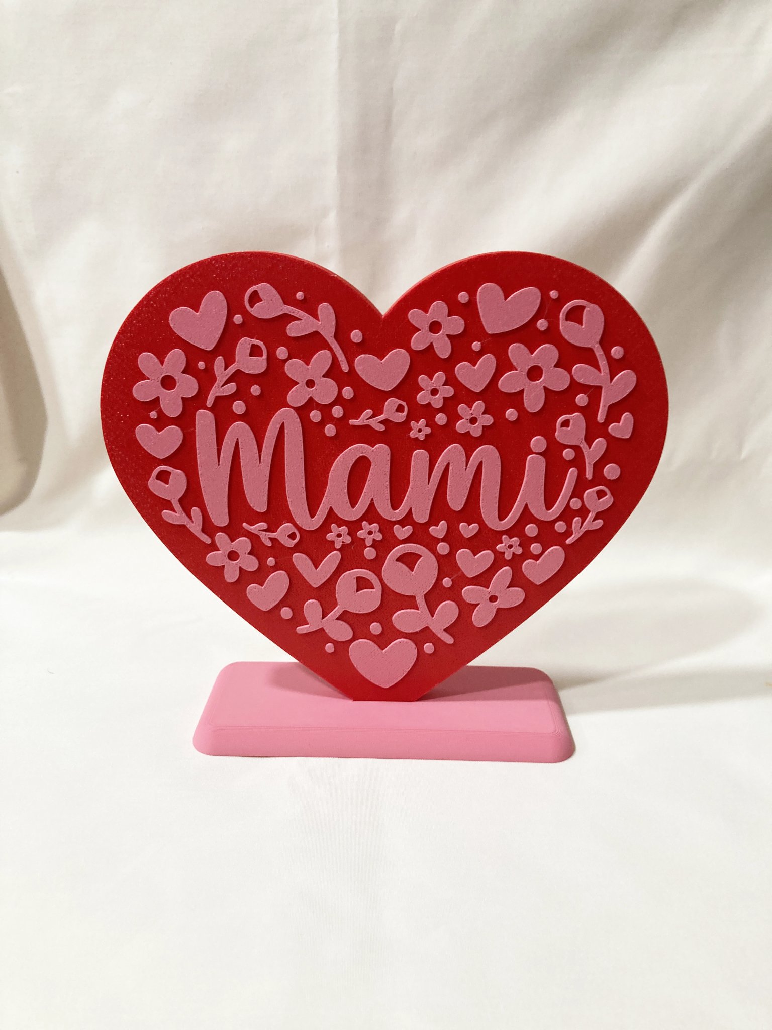 Trái tim ngày của mẹ Mami nhiều màu sắc