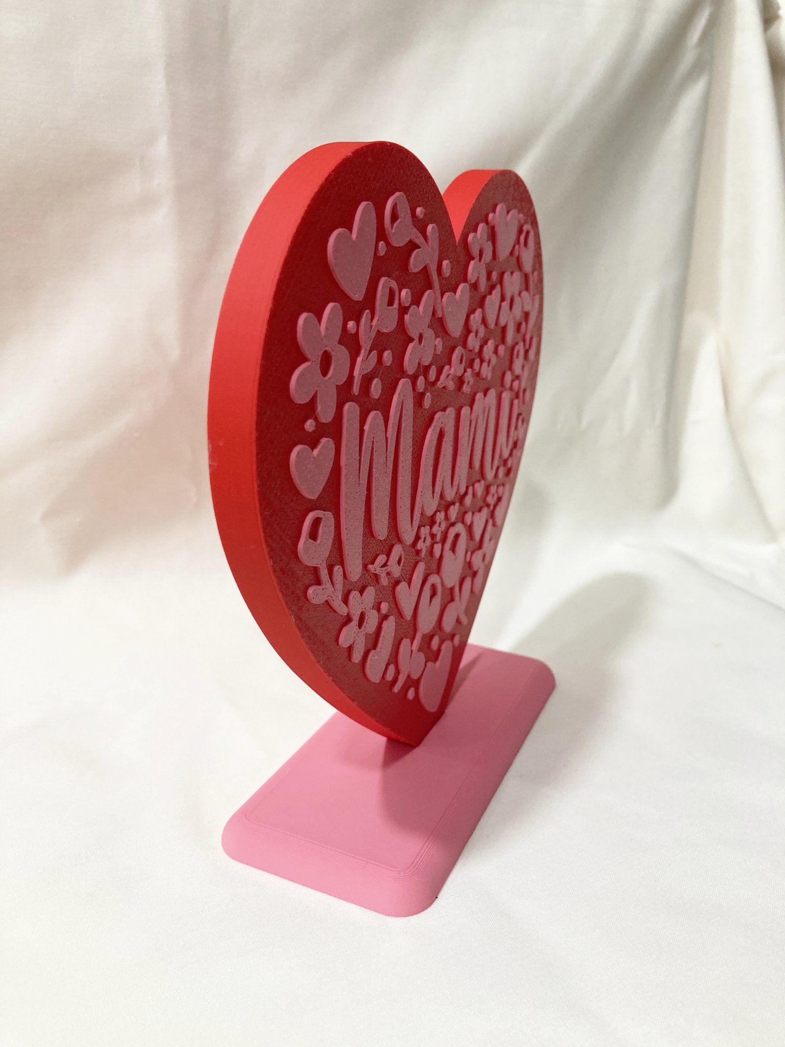 Trái tim ngày của mẹ Mami nhiều màu sắc