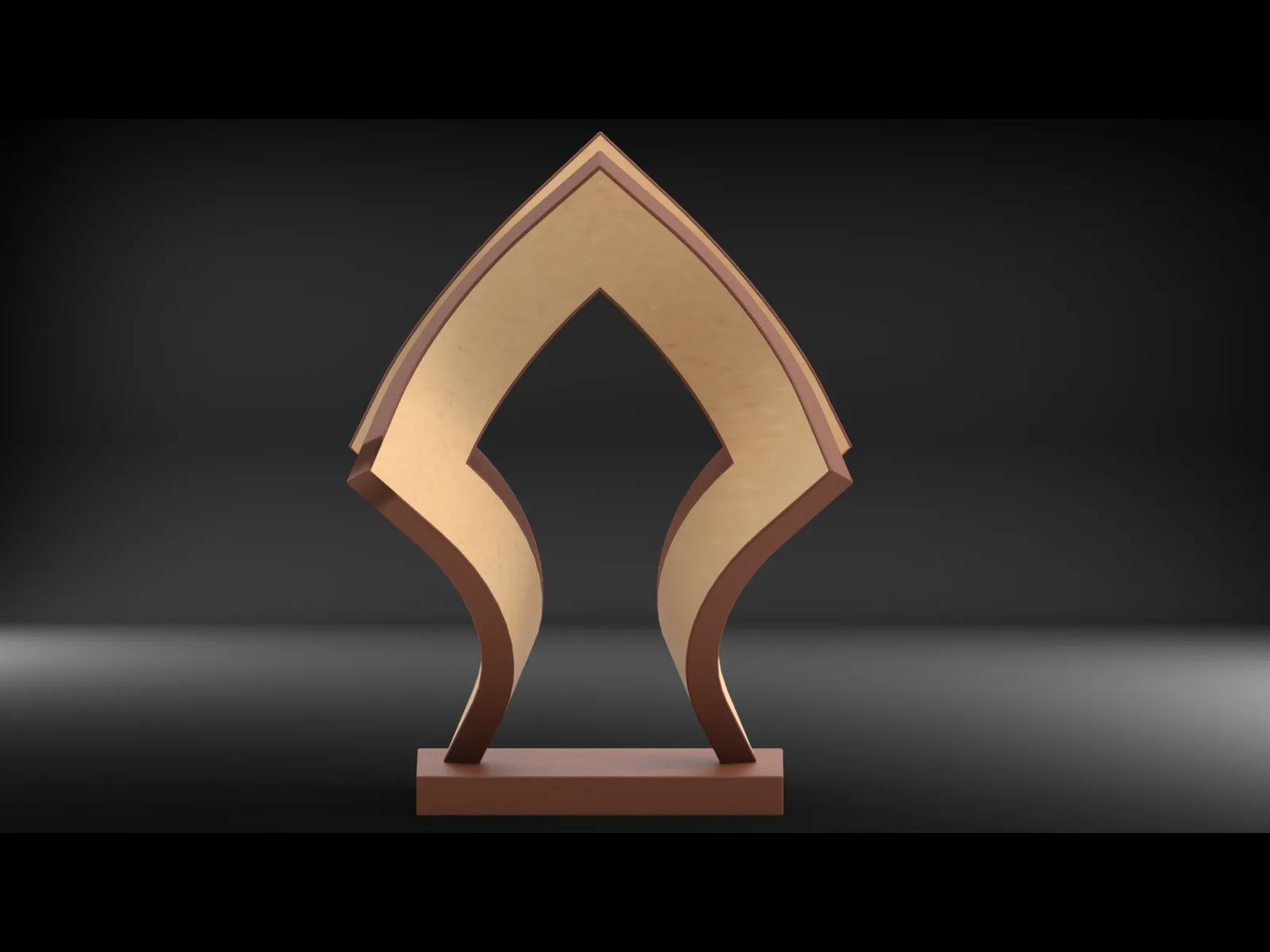 Điêu khắc hình học #09 dễ lắp ráp và in 3D