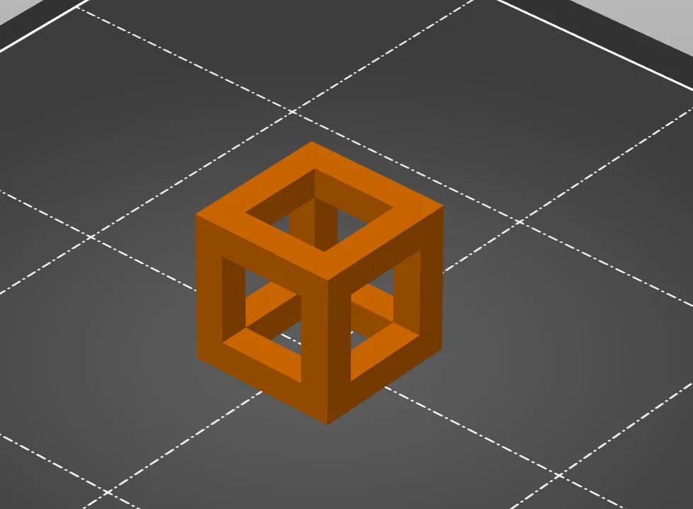 Khối lập phương thử nghiệm với phần nhô ra