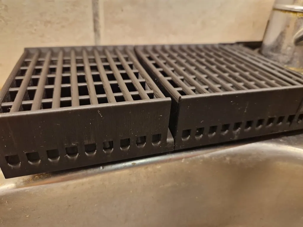 Giá đỡ chậu rửa với thiết kế thoát nước thông minh