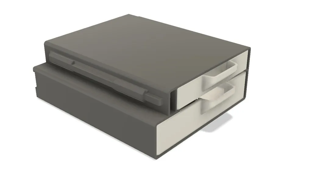 Tủ kéo đôi Ender 3 với bộ tổ chức tiện ích