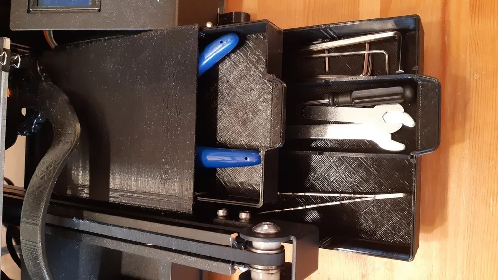 Tủ kéo đôi Ender 3 với bộ tổ chức tiện ích