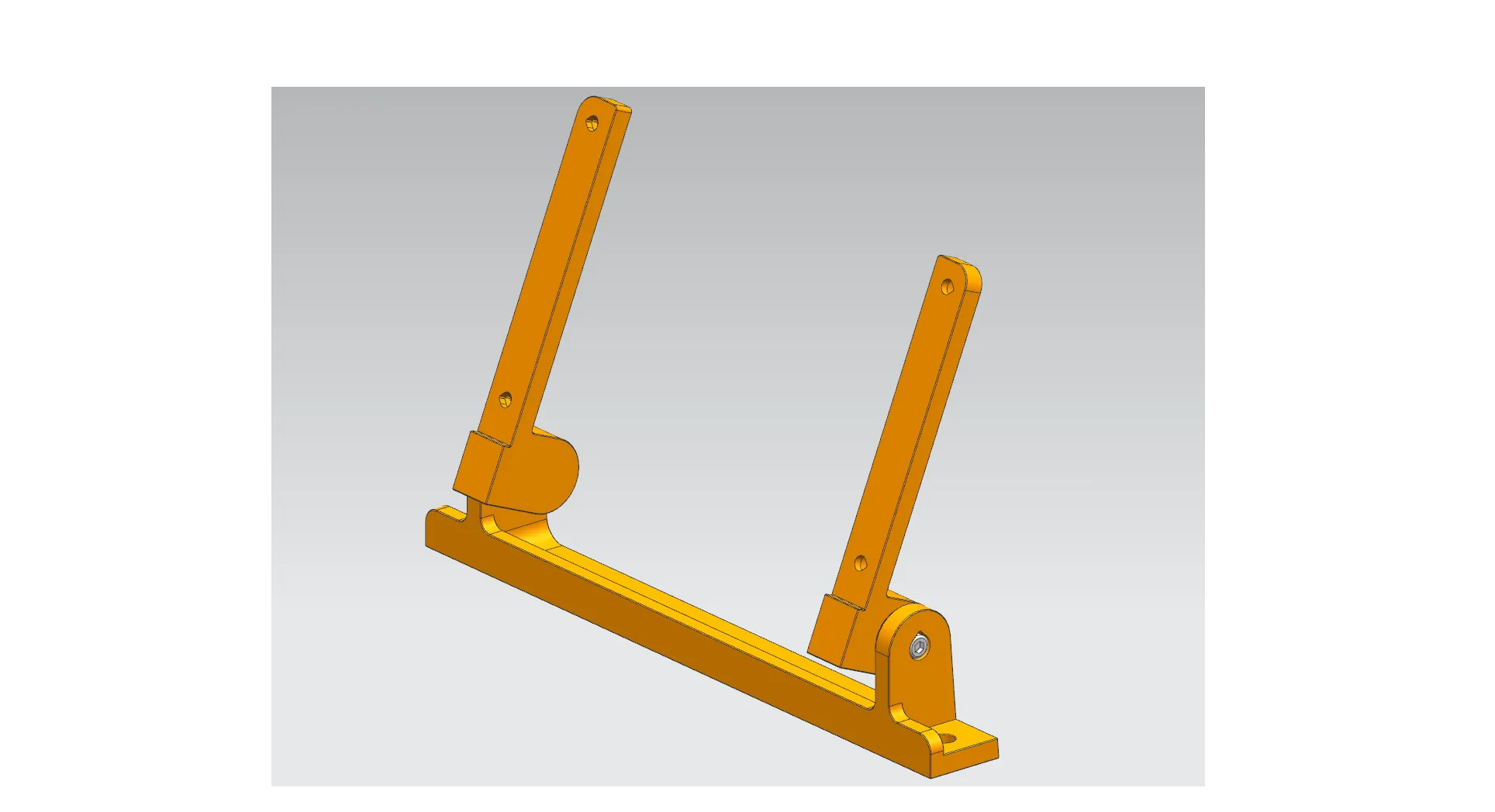 Giá đỡ V-Slot profile 2020 cho vỏ màn hình cảm ứng 7