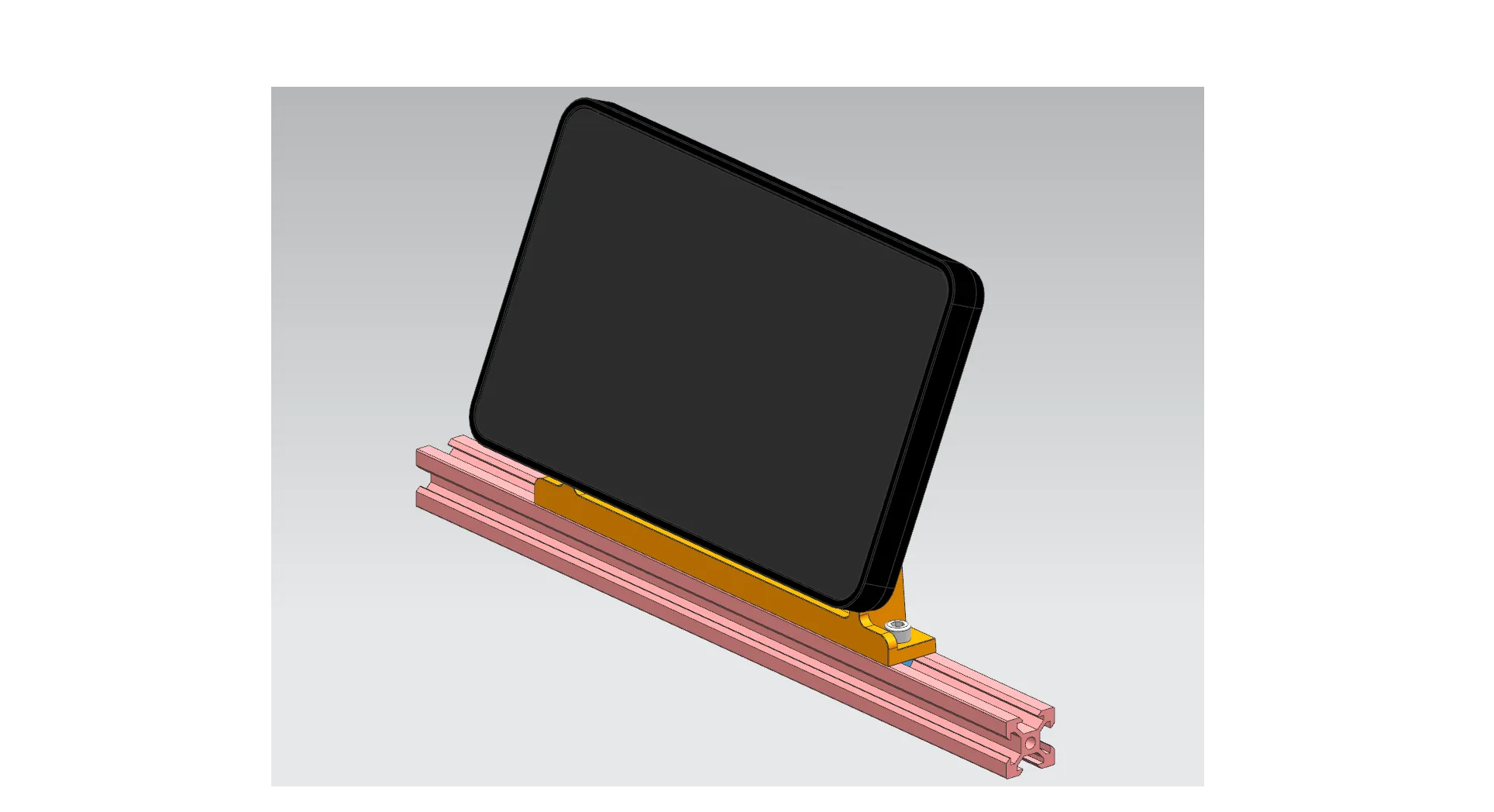 Giá đỡ V-Slot profile 2020 cho vỏ màn hình cảm ứng 7