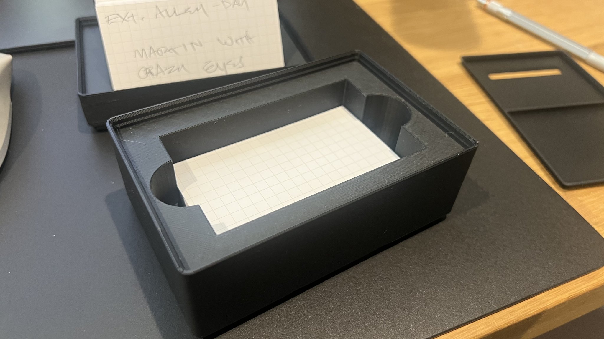 Bộ tổ chức thẻ chỉ mục Gridfinity cho biên kịch