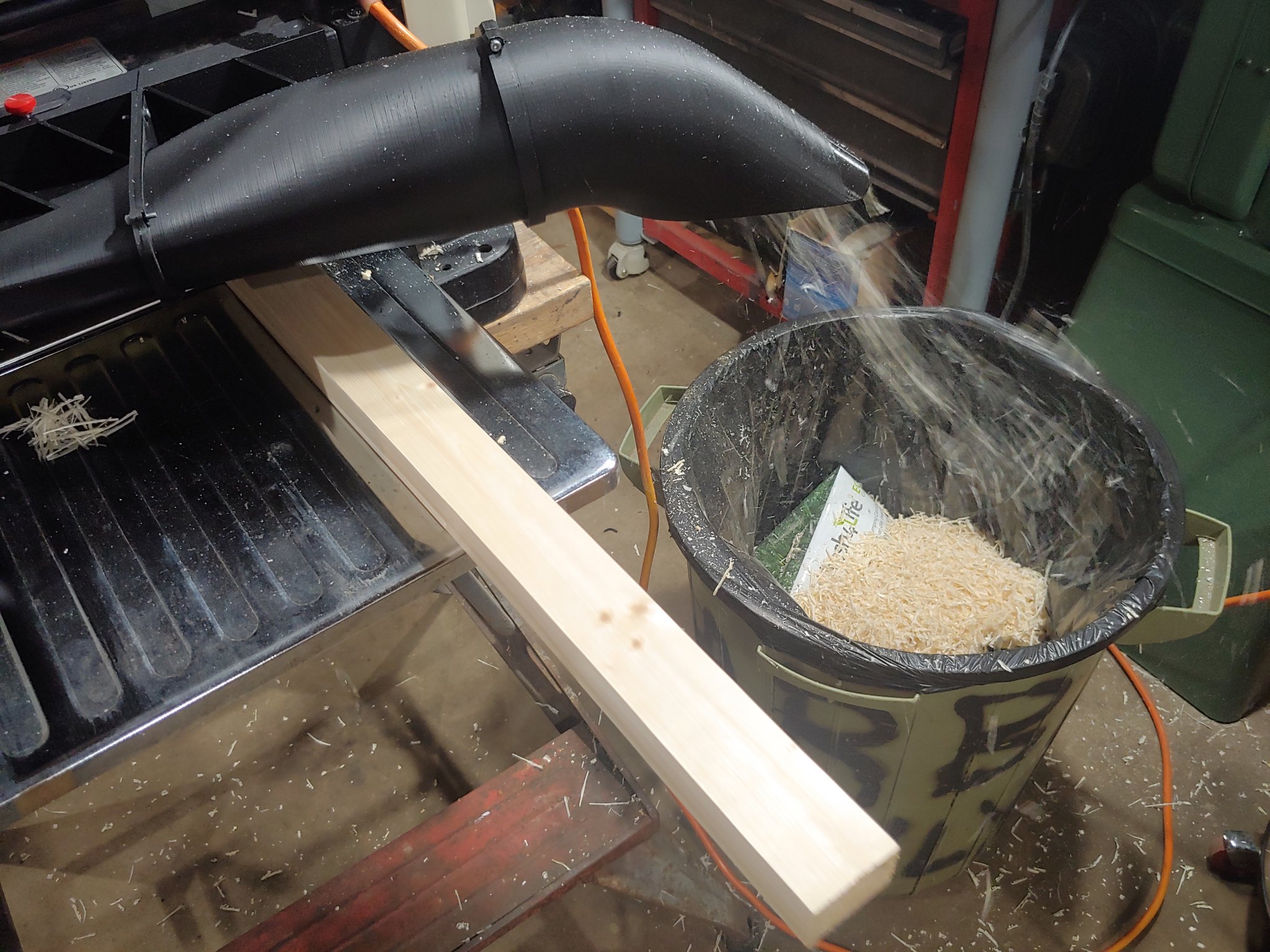 Nắp hút bụi cho máy bào độ dày Ridgid TP13000