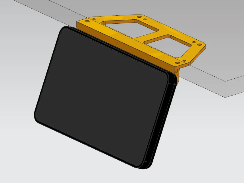 Giá đỡ gắn bảng cho vỏ màn hình cảm ứng 7" Raspberry Pi