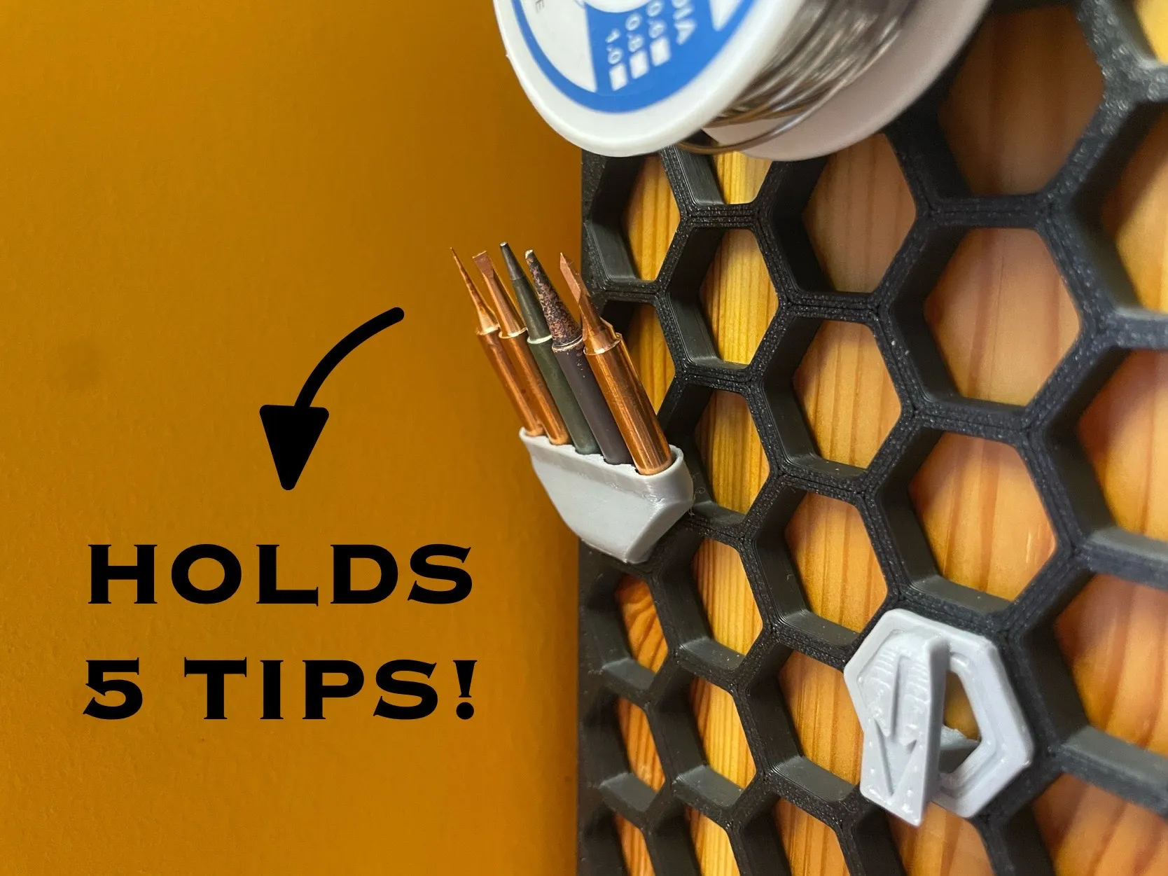 Giá đỡ cho 5 đầu hàn tương thích với tường lưu trữ tổ on...