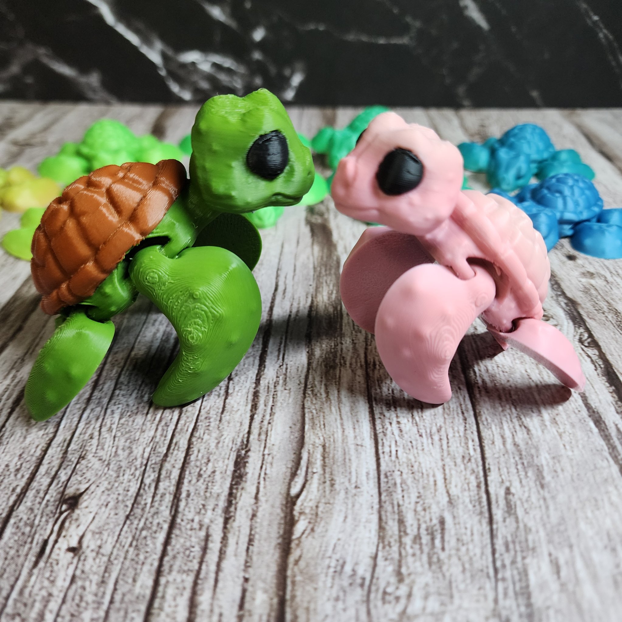 Rùa biển Flippy với chuyển động linh hoạt