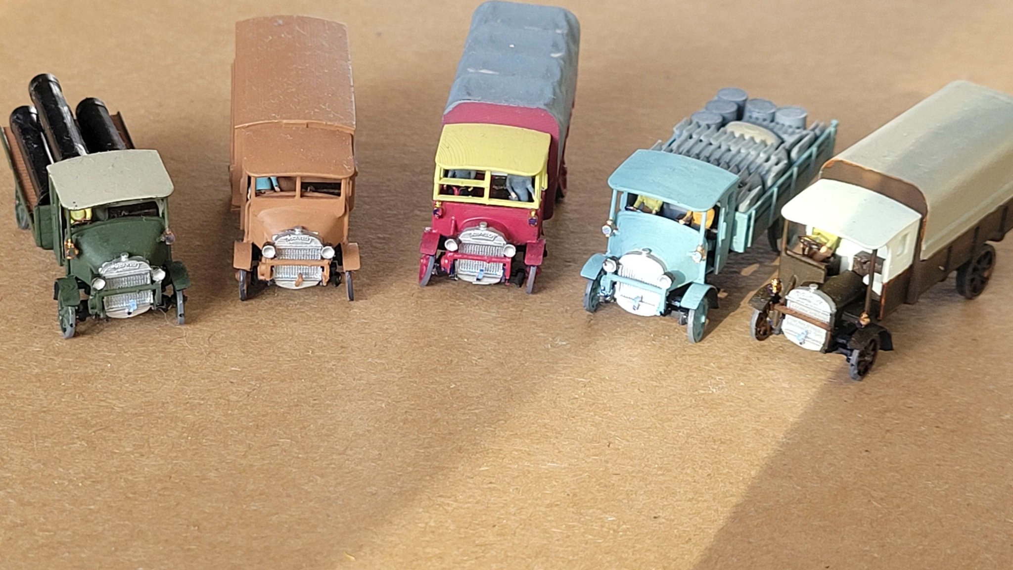 C&D - Mô hình xe tải Thornycroft PB phiên bản 1-148