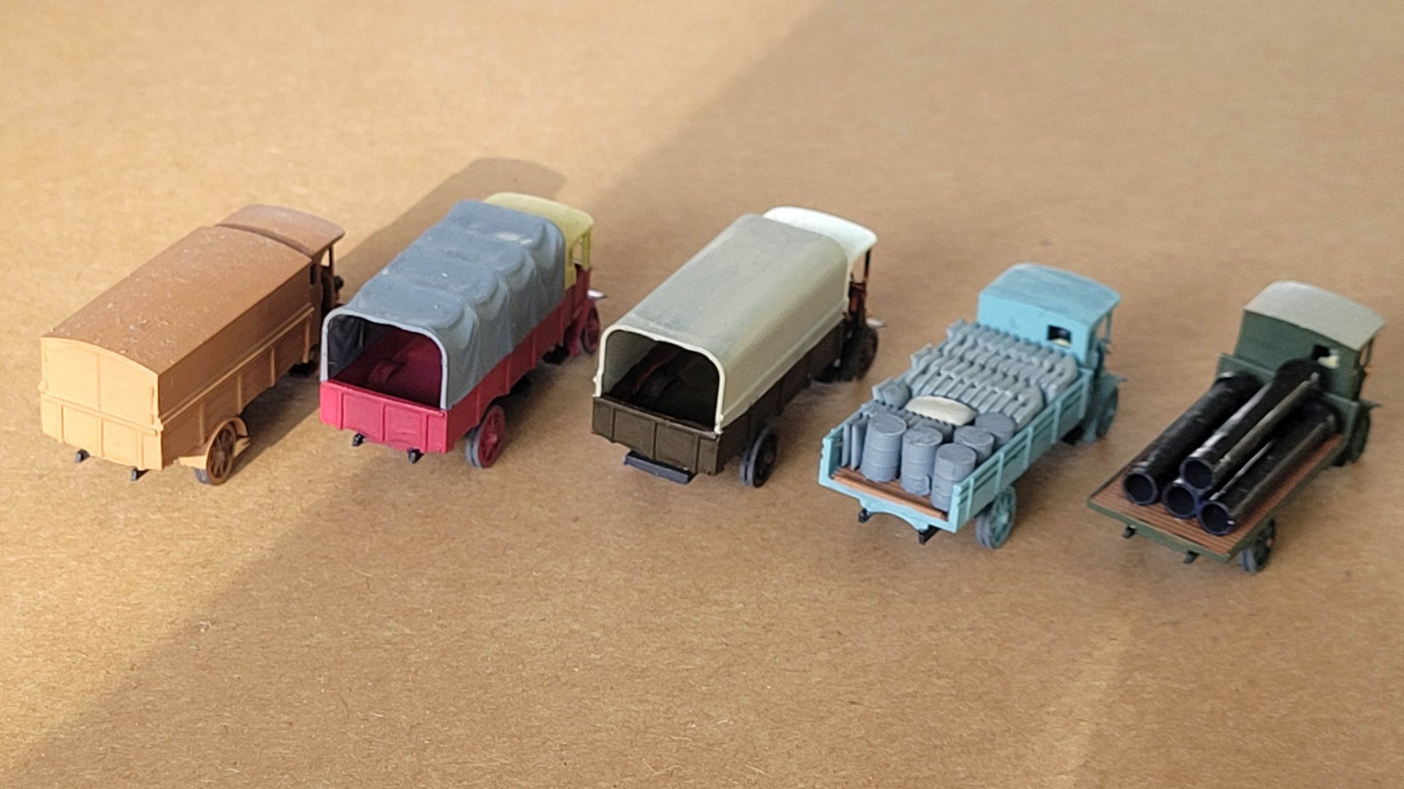 C&D - Mô hình xe tải Thornycroft PB phiên bản 1-148