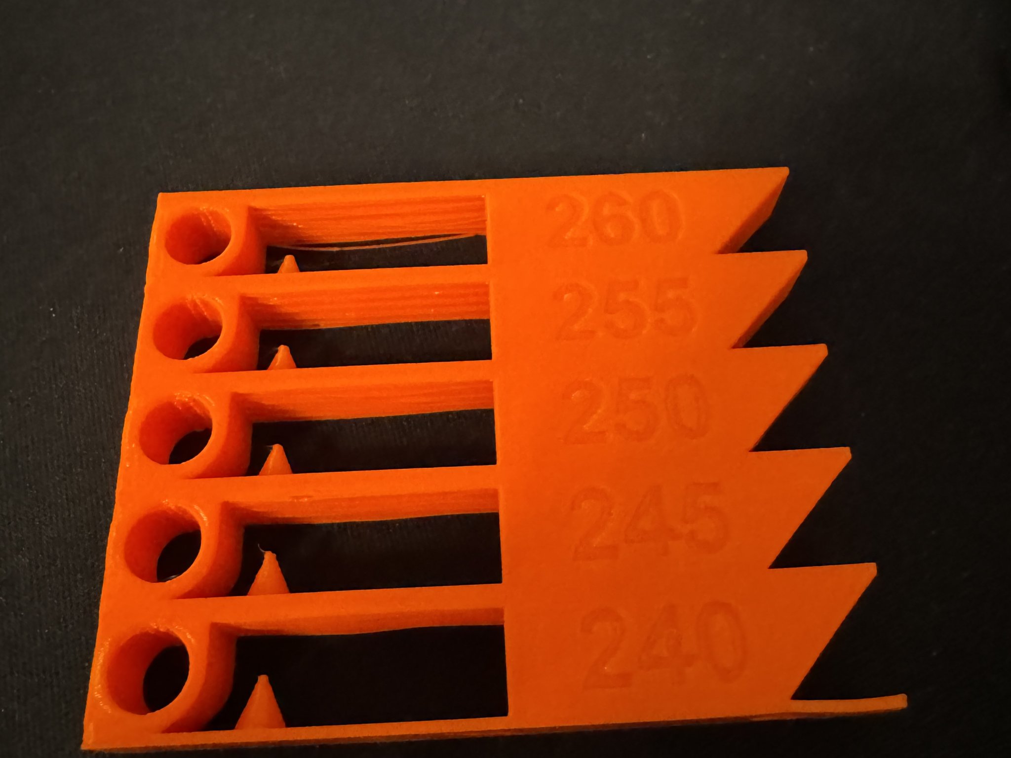 Tháp nhiệt độ PLA và PETG cho máy in 3D MK4