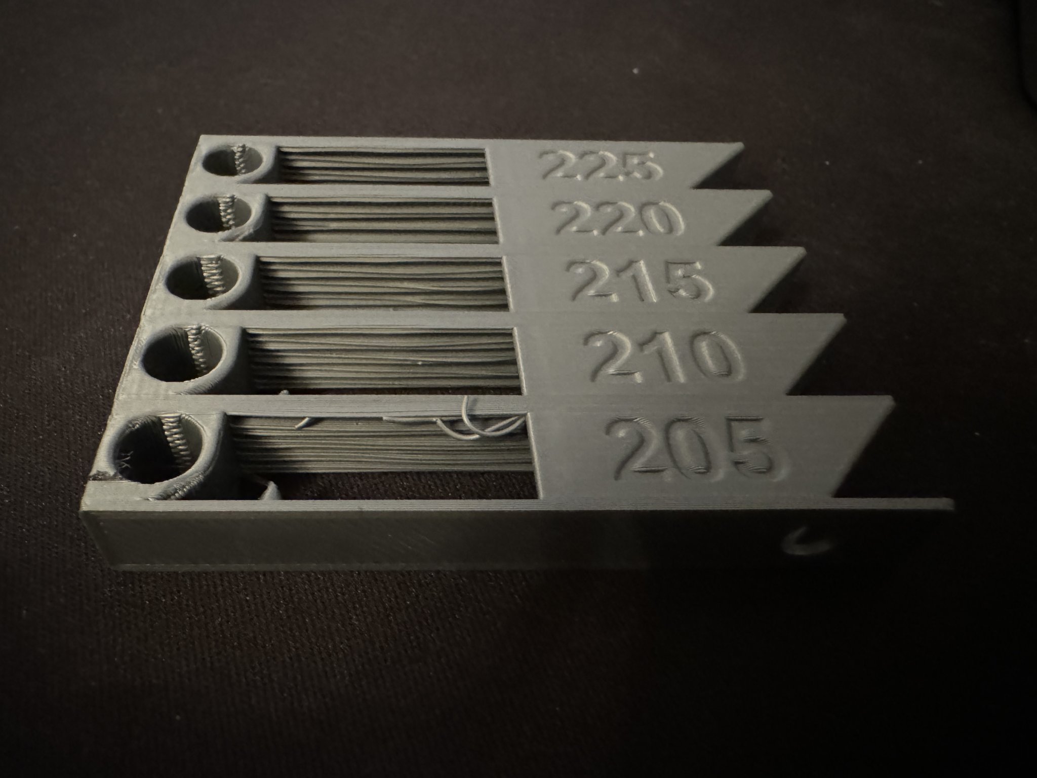 Tháp nhiệt độ PLA và PETG cho máy in 3D MK4