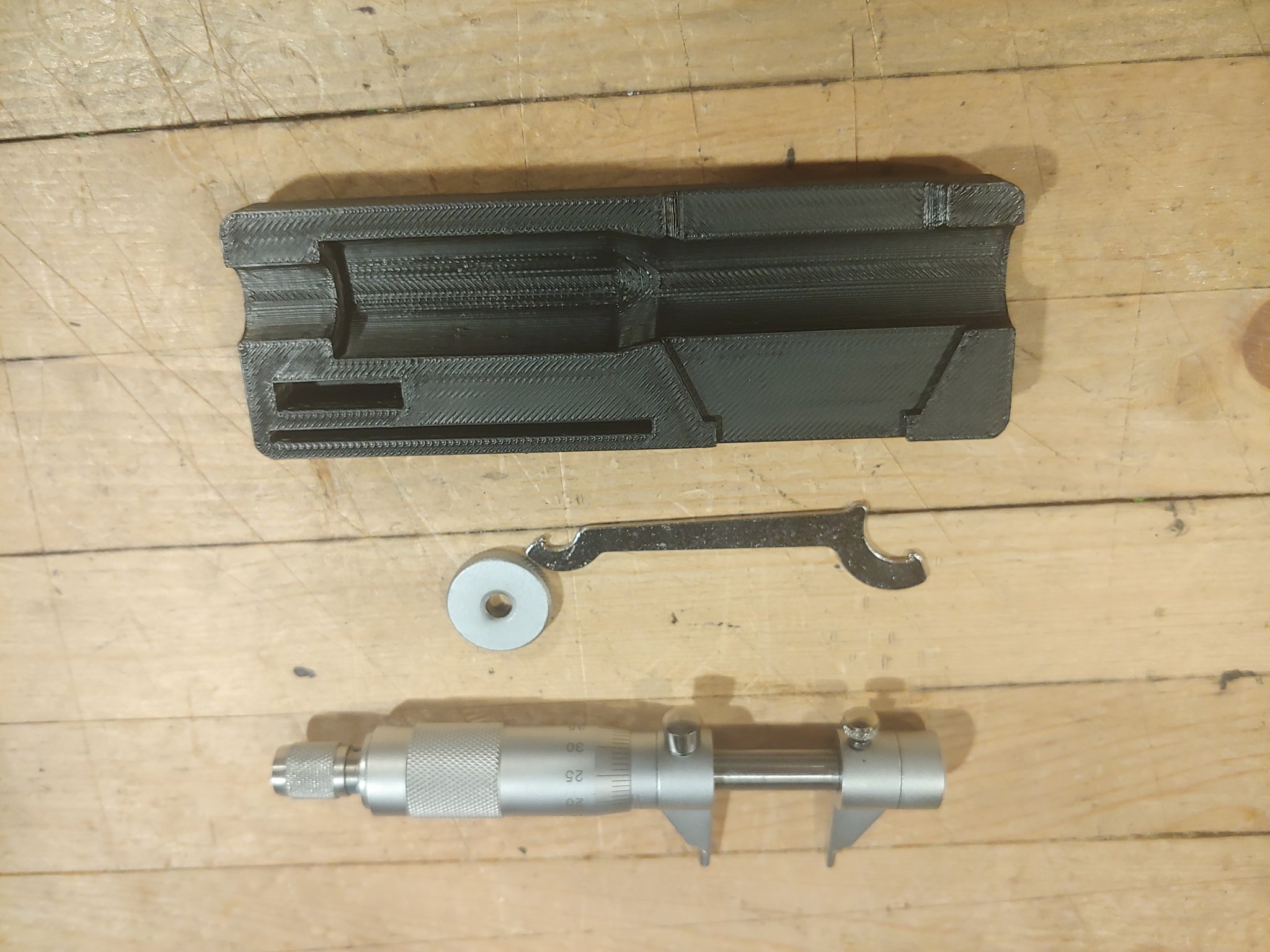 Giá đỡ micrometer trong nhà Gridfinity 5-30mm