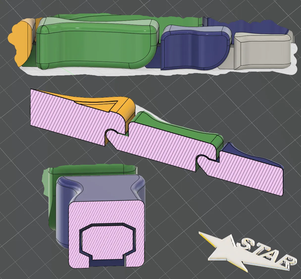 Bàn tay xương di động cho trang trí Halloween