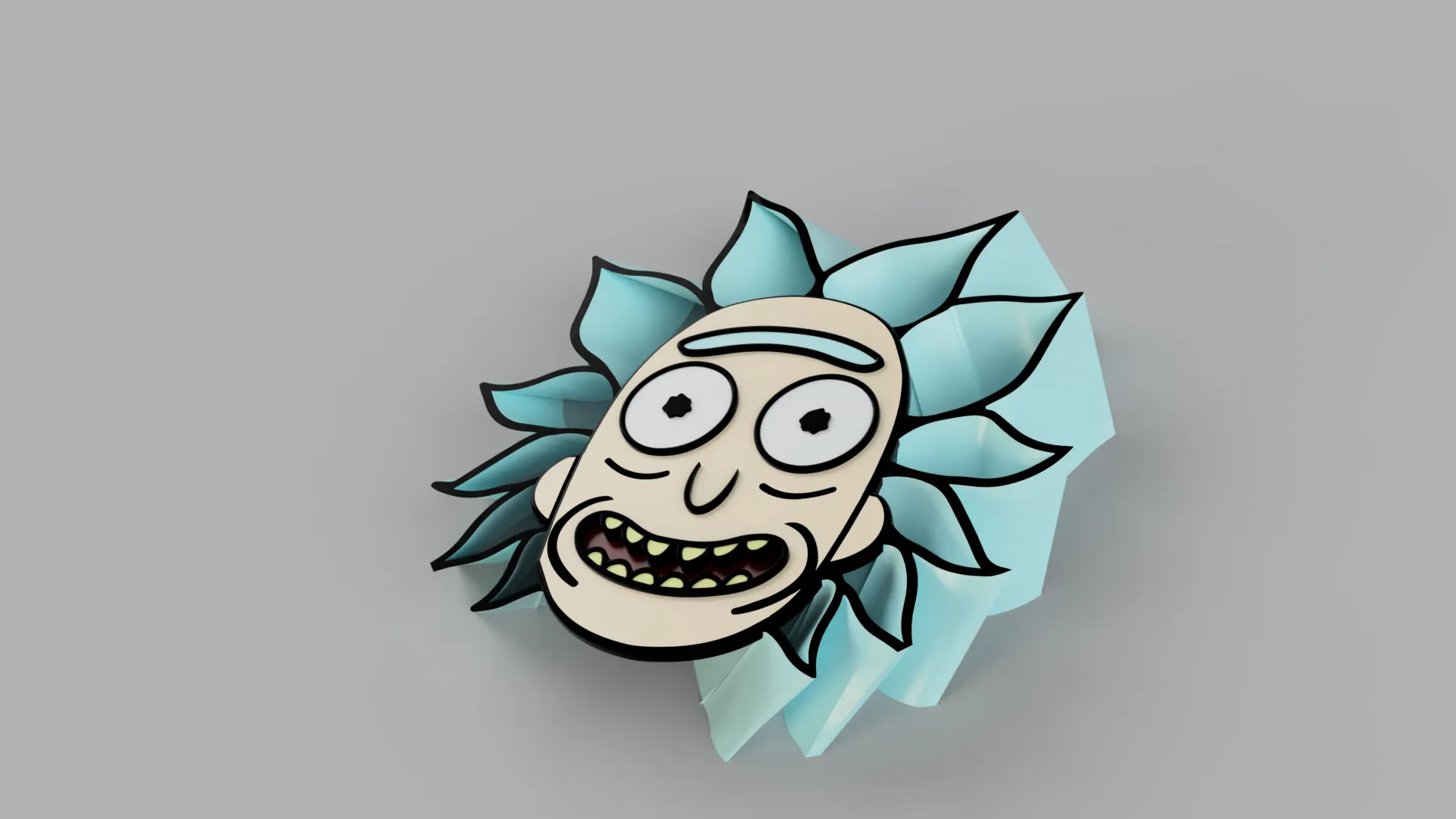 Fan Rick - Nhân vật quạt từ Rick and Morty